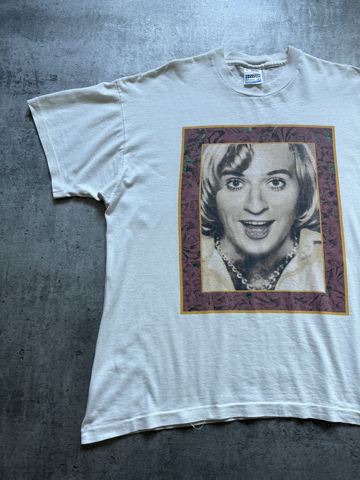 Band Tees × Vintage Crazy Vintage 90s single stitch merch band rare boxy tee Size US XL / EU 56 / 4 - 3 Thumbnail