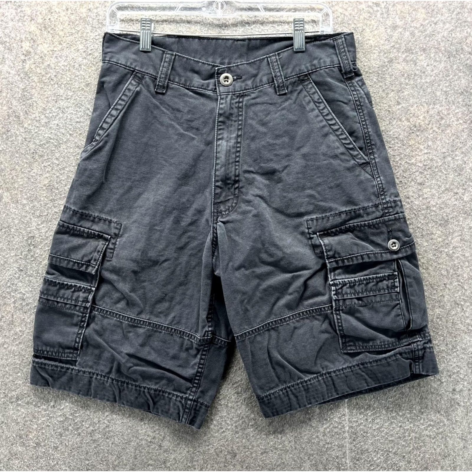 Levi's Levis Cargo Shorts Mens 30 Gray Multi Pocket Utility Casual Summer Outdoor Size US 30 / EU 46 - 2 Thumbnail