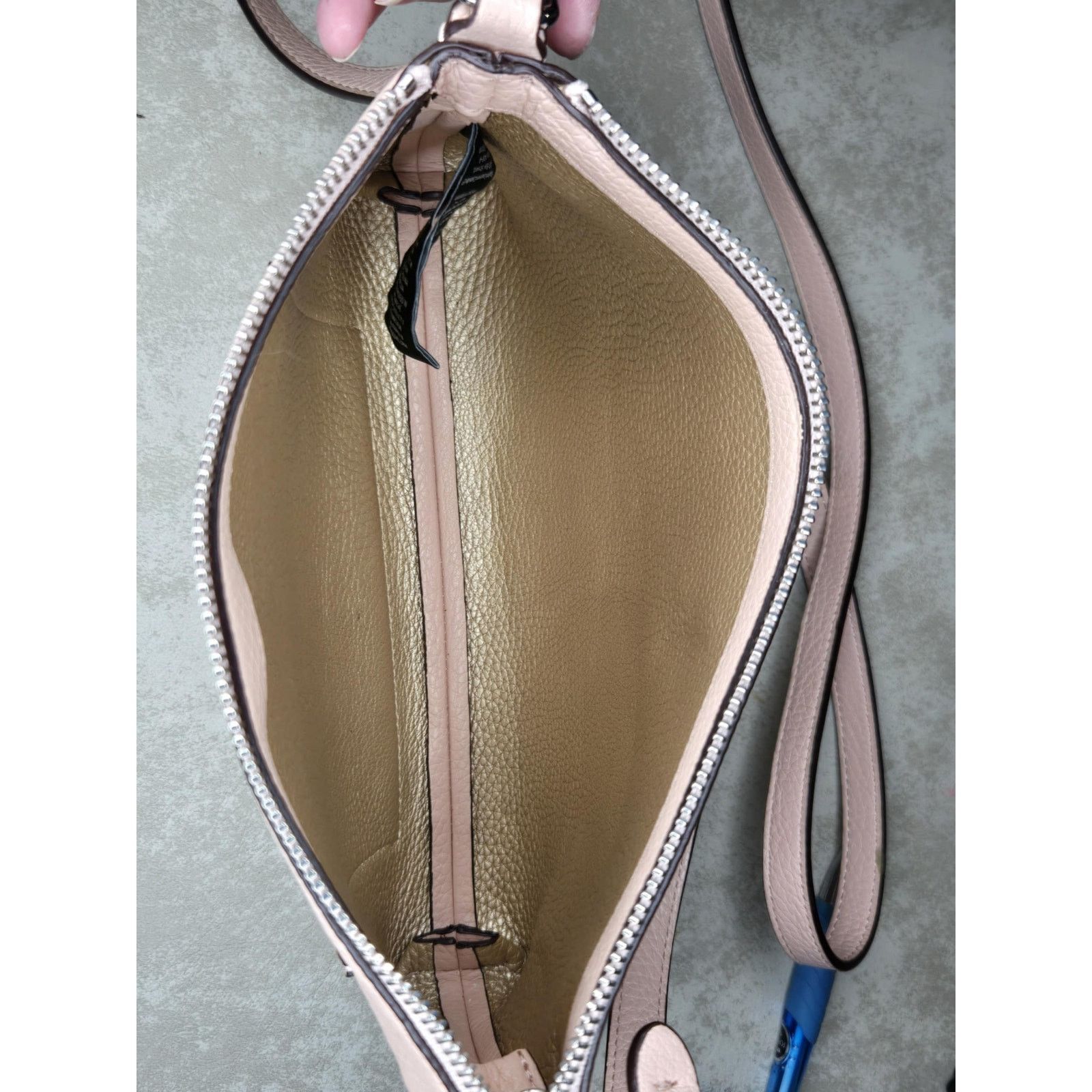 Ralph Lauren Vintage Ralph Lauren Orsman crossbody light pink leather Size ONE SIZE - 7 Thumbnail