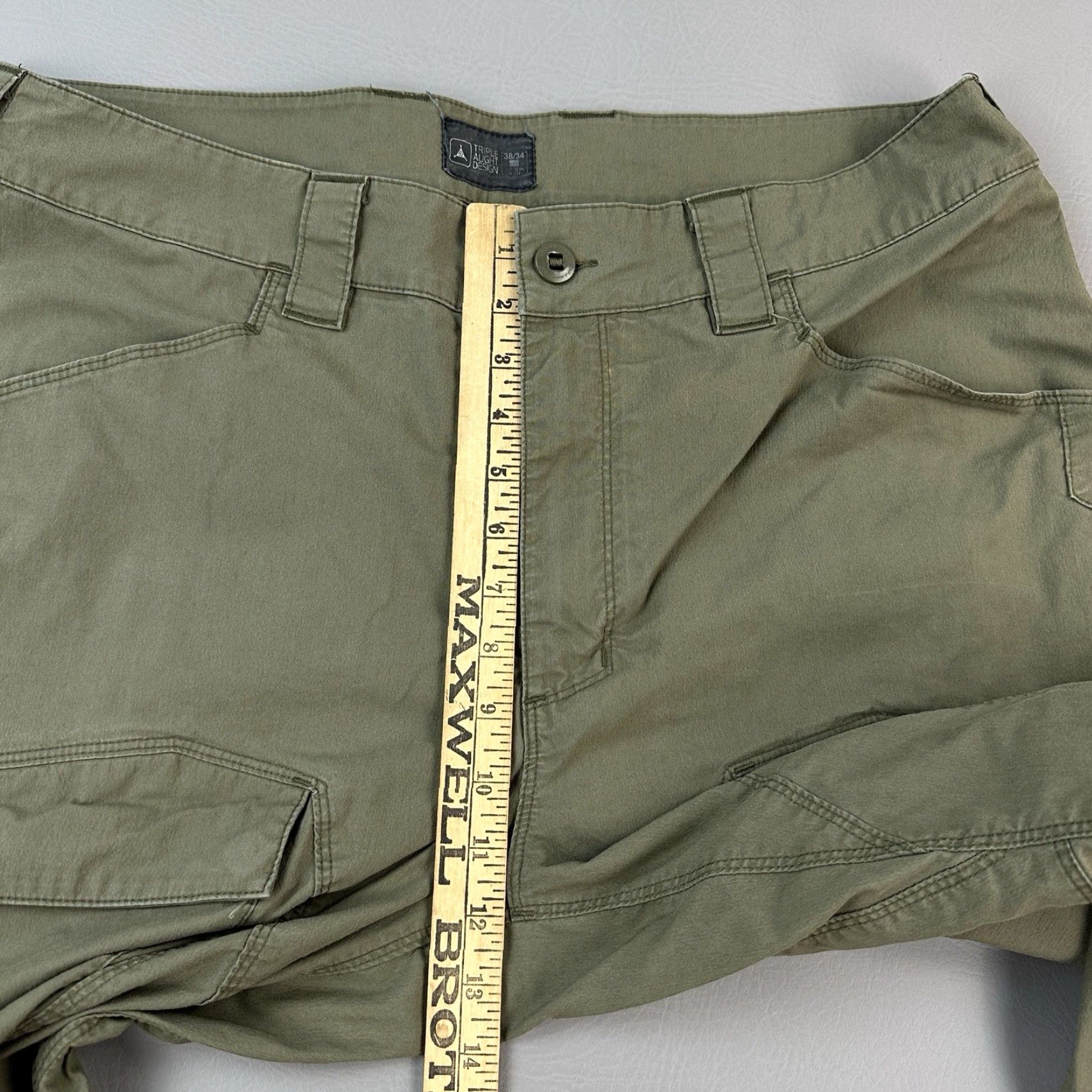 Olive Triple Aught Design Pants Mens 38x34 Olive Cordura Tactical Cargo Pants Regular Straight Olive Green Size US 38 / EU 54 - 6 Thumbnail