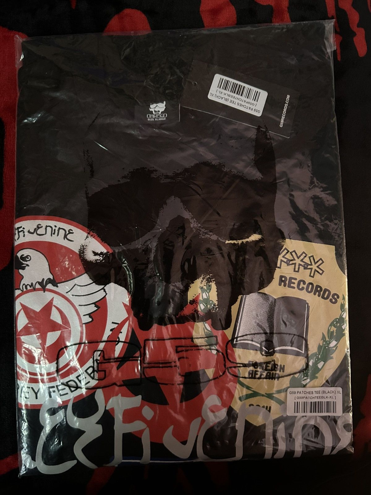 G59 Records G59Records-Patches Tee Size US XL / EU 56 / 4 - 1 Thumbnail