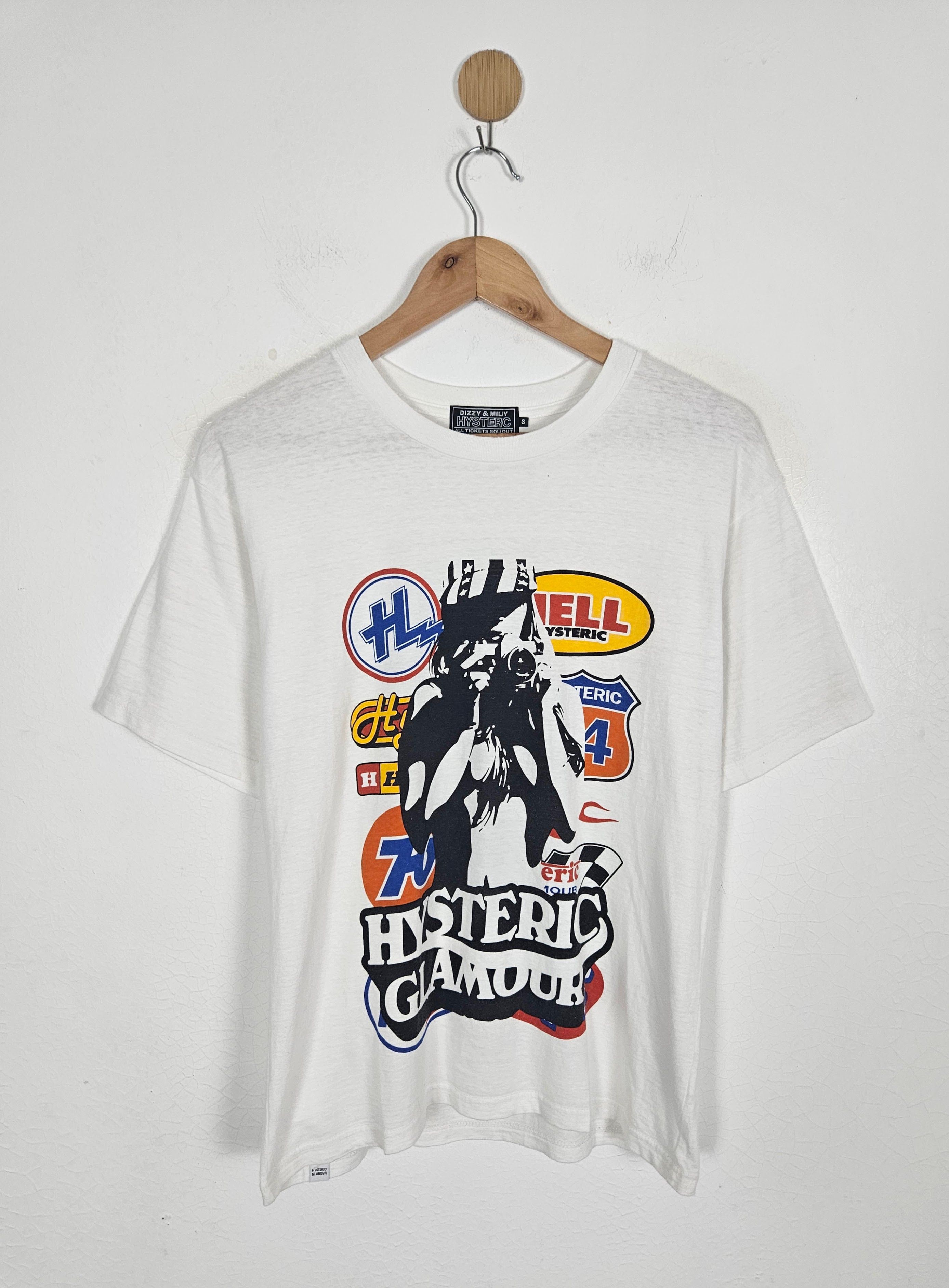 Hysteric Glamour Hysteric Glamour Dizzy & Milky tee shirt Size US S / EU 44-46 / 1 - 1 Thumbnail