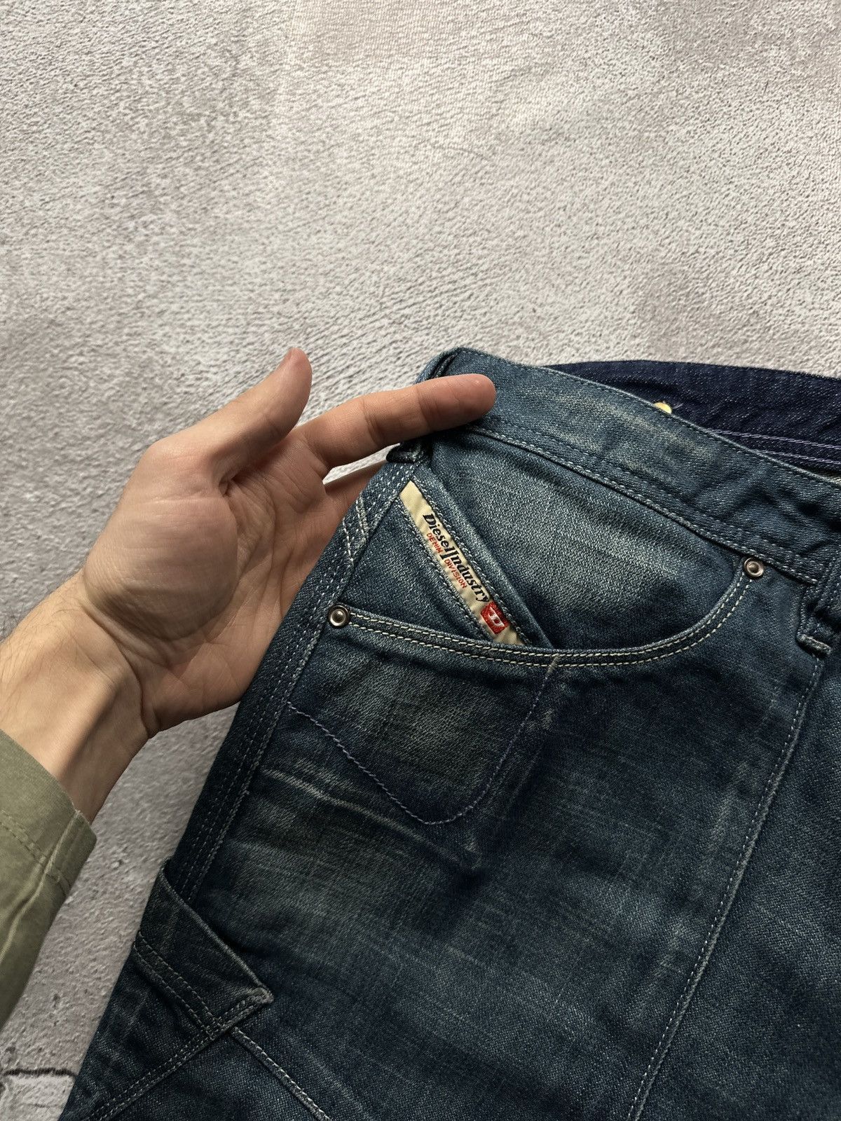 Vintage LGB IfSixWasNine Style Y2K Diesel Baggy Denim Jeans