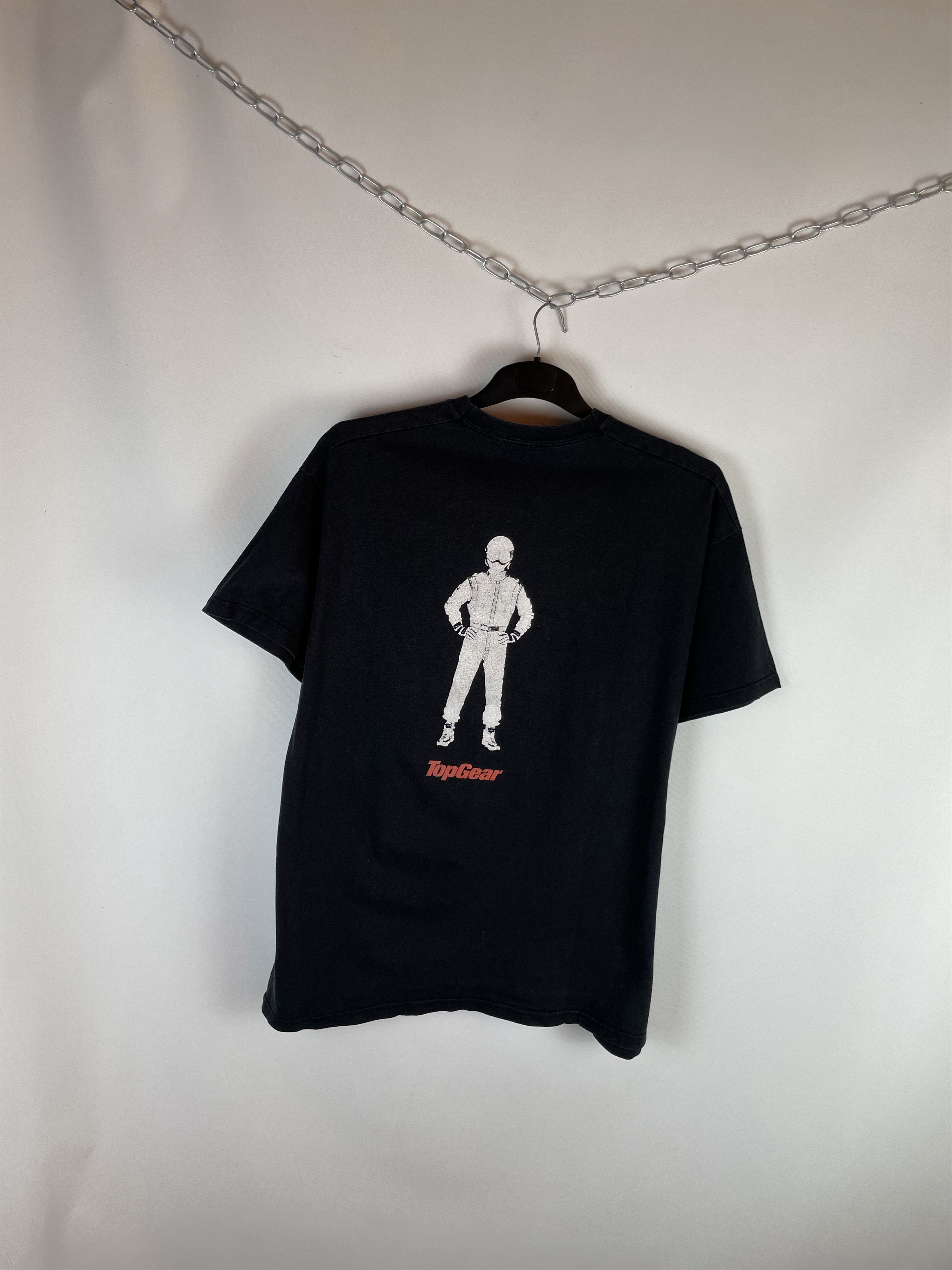 Other Vintage Top Gear 90s I Am The Stig Black Movie Tee Shirt Size US XXL / EU 58 / 5 - 2 Thumbnail
