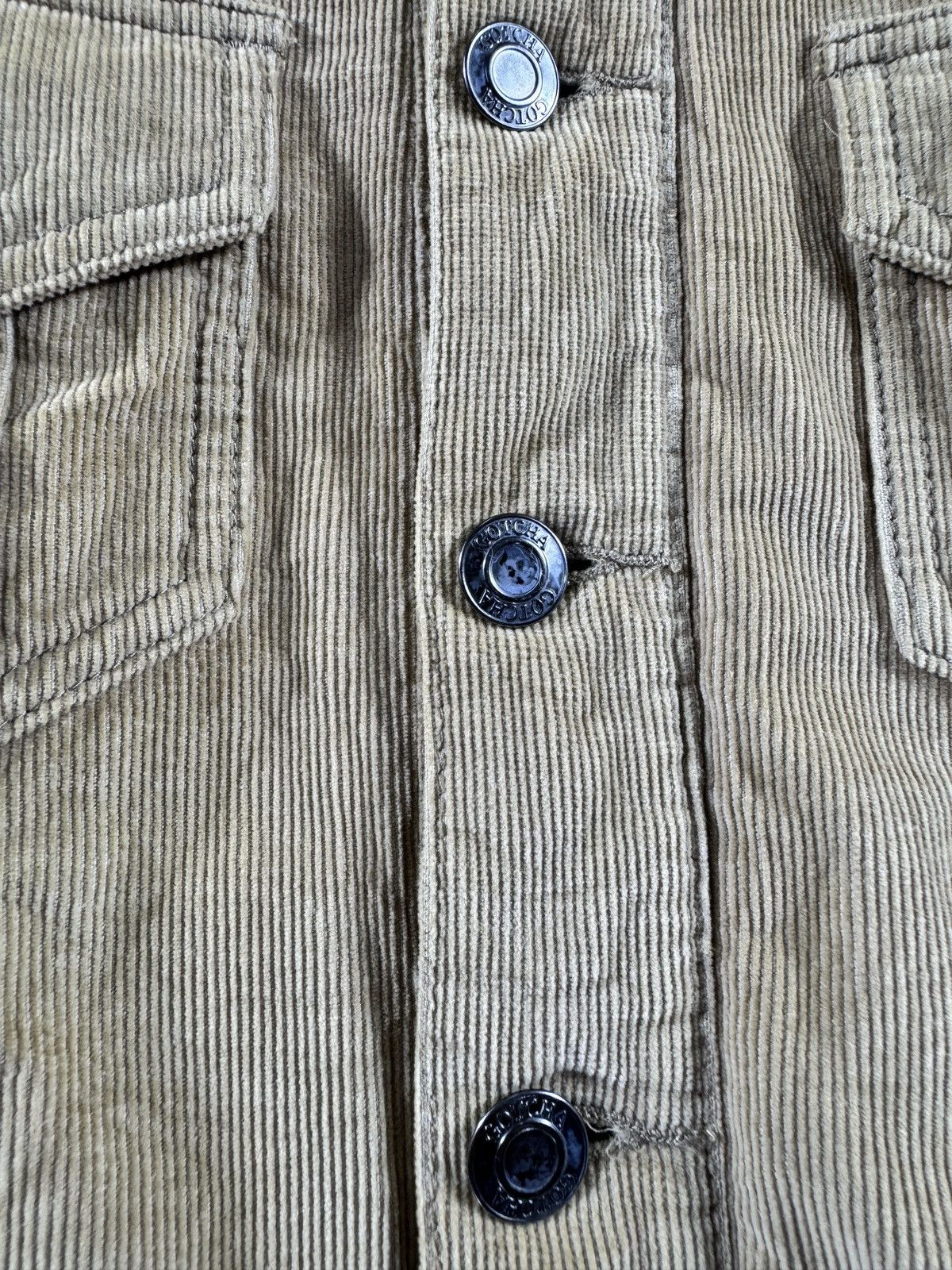 Gotcha × Japanese Brand 🔥 GOTCHA SURFING JAPAN CORDUROY TRUCKER JACKET - M Size US S / EU 44-46 / 1 - 4 Thumbnail