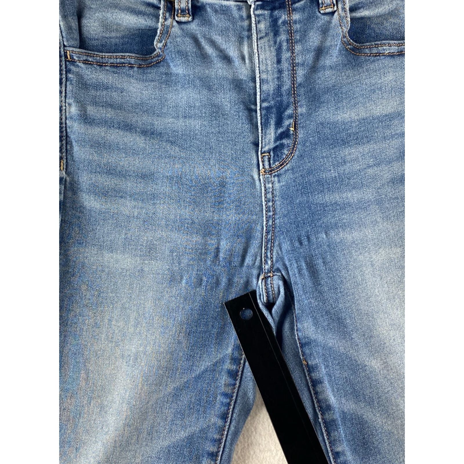 American Eagle Outfitters American Eagle Jeans Womens 6 High Rise Jegging Blue 27x29 Stretch Denim Ankle Regular 5-Pocket Design Womens Jeans Size 28" / US 6 / IT 42 - 3 Thumbnail