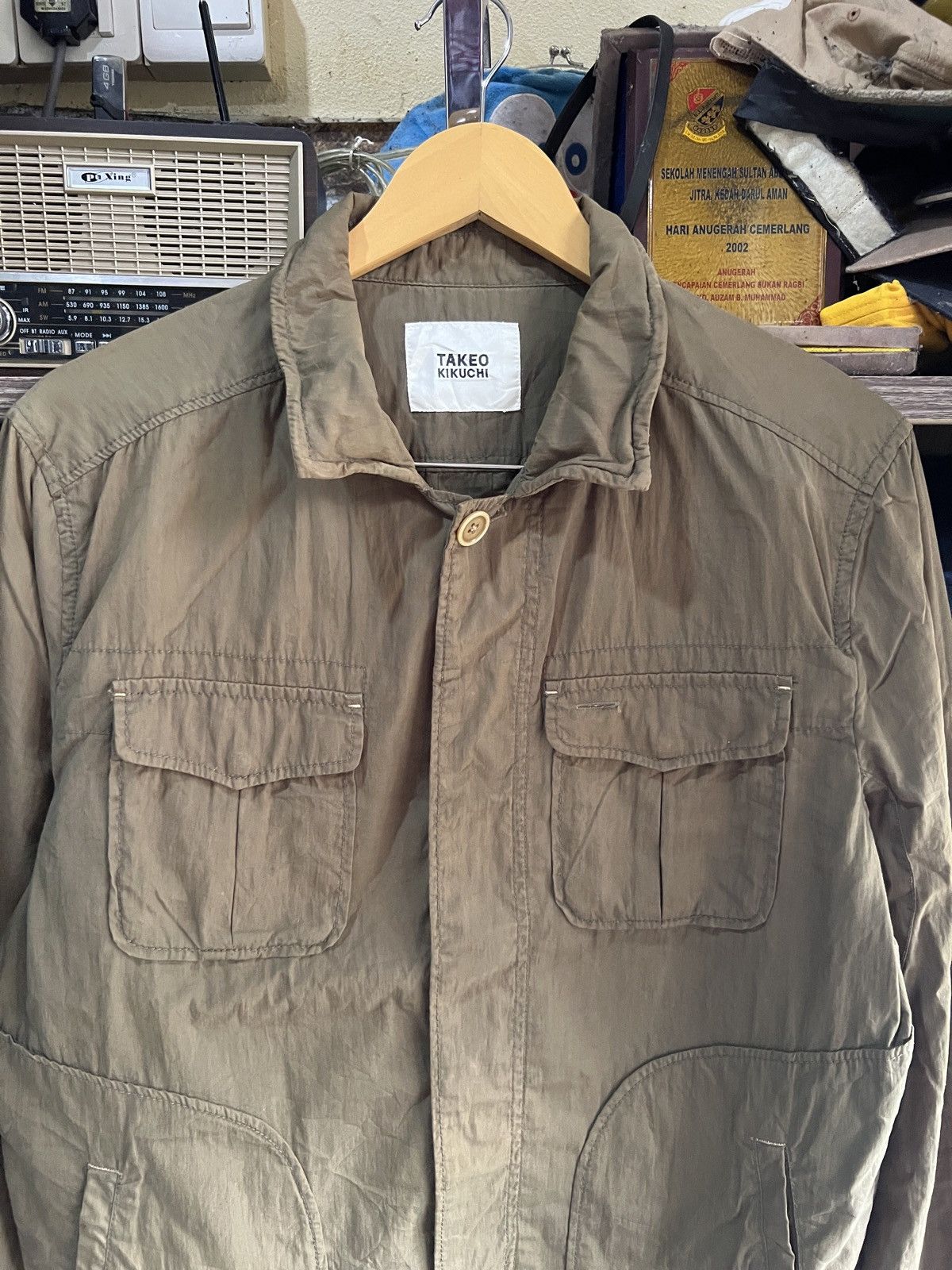 Takeo Kikuchi 🔥Takeo Kikuchi Button Up Overshirt Size US M / EU 48-50 / 2 - 3 Thumbnail