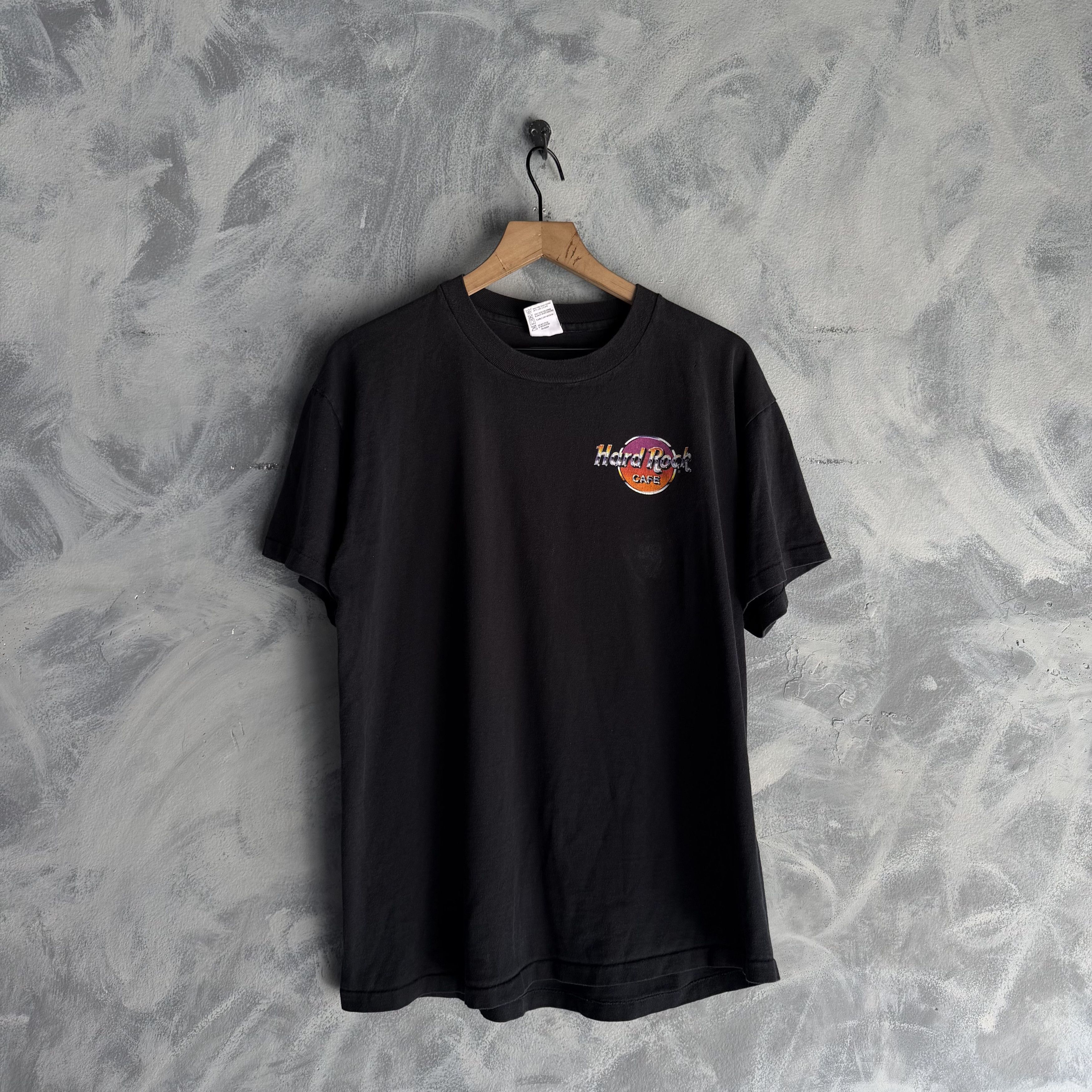 Hard Rock Cafe Vtg Hard Rock Cafe T Shirt Mens XL Las Vegas Flames Grunge Size US XL / EU 56 / 4 - 4 Thumbnail