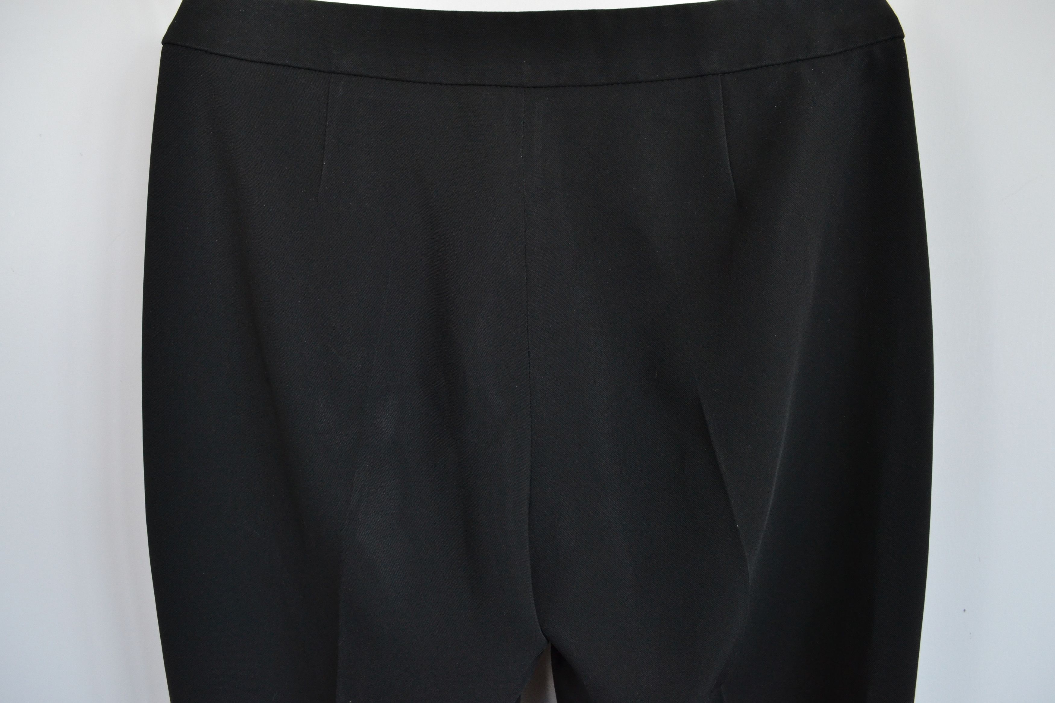 Chanel CHANEL Pants Black Trousers Vintage Logo Button Skinny Size 26" / US 2 / IT 38 - 9 Thumbnail