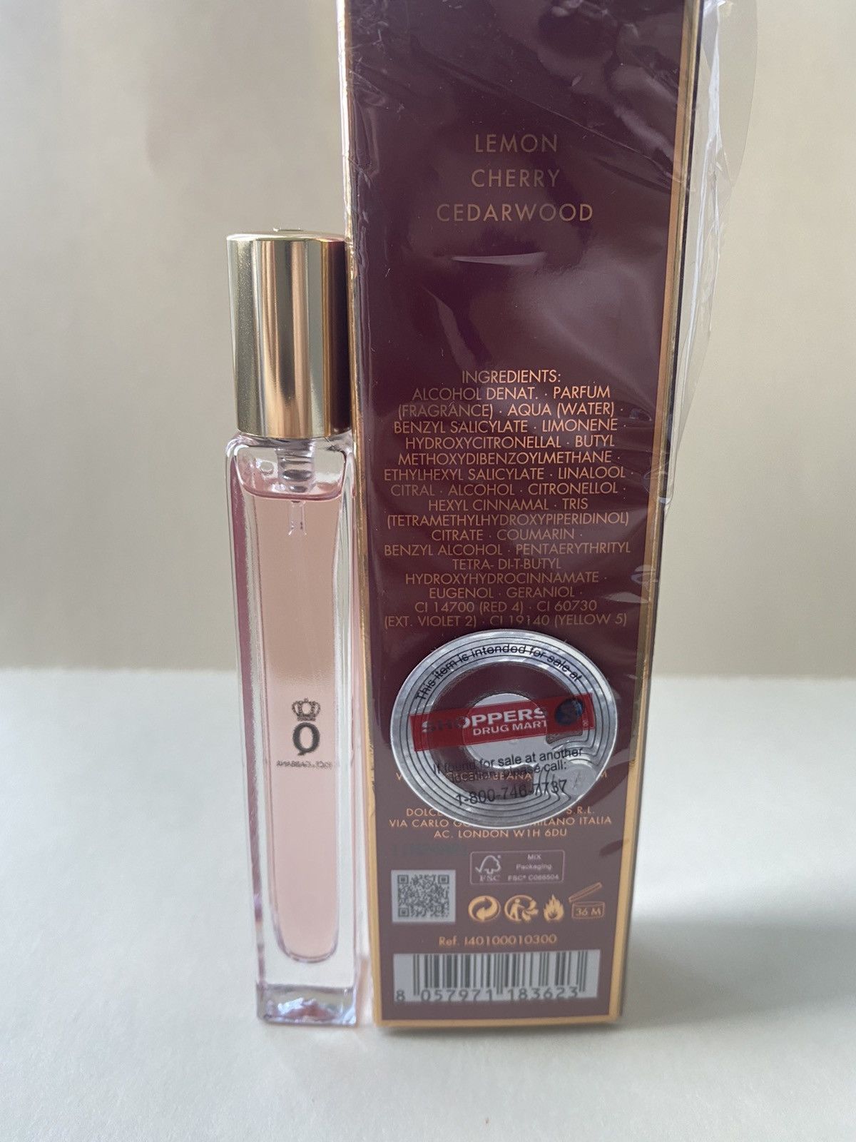 Dolce & Gabbana Q BY D&G PERFUME TRAVEL SIZE $40 Size ONE SIZE - 3 Thumbnail
