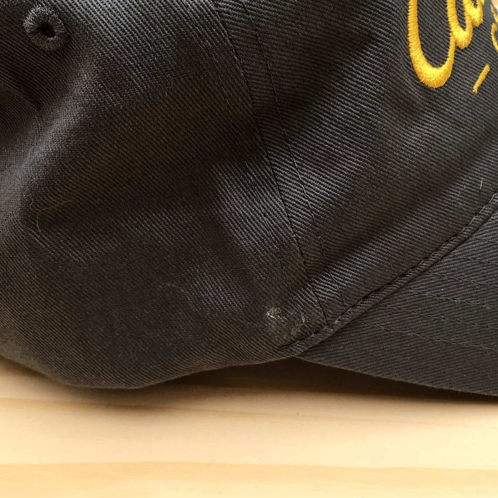 Vintage Cabela's Baseball Cap Hat Mens One Size Grey Adjustable Back Canvas Cotton Back Navy? Size ONE SIZE - 6 Thumbnail