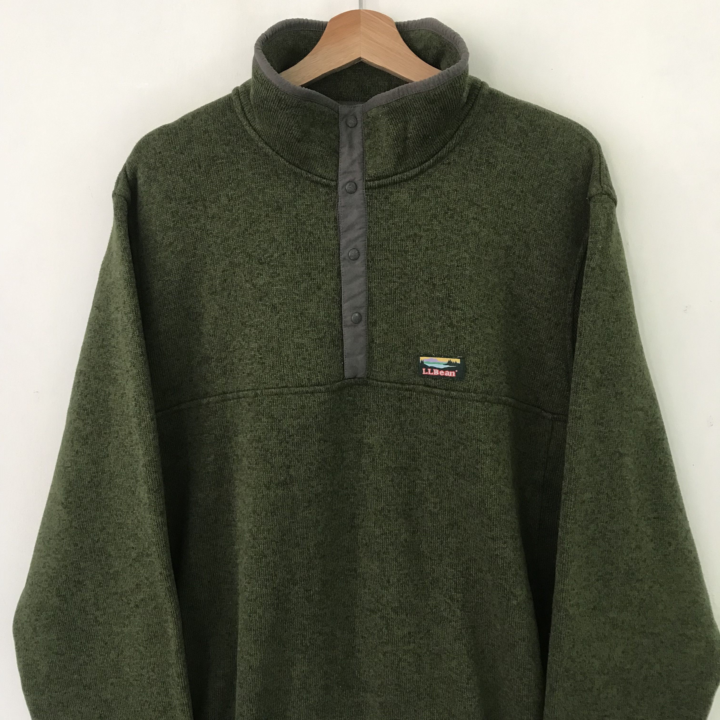 L.L. Bean vintage green sweatshirt LL.Bean - 567 Size US XL / EU 56 / 4 - 3 Thumbnail