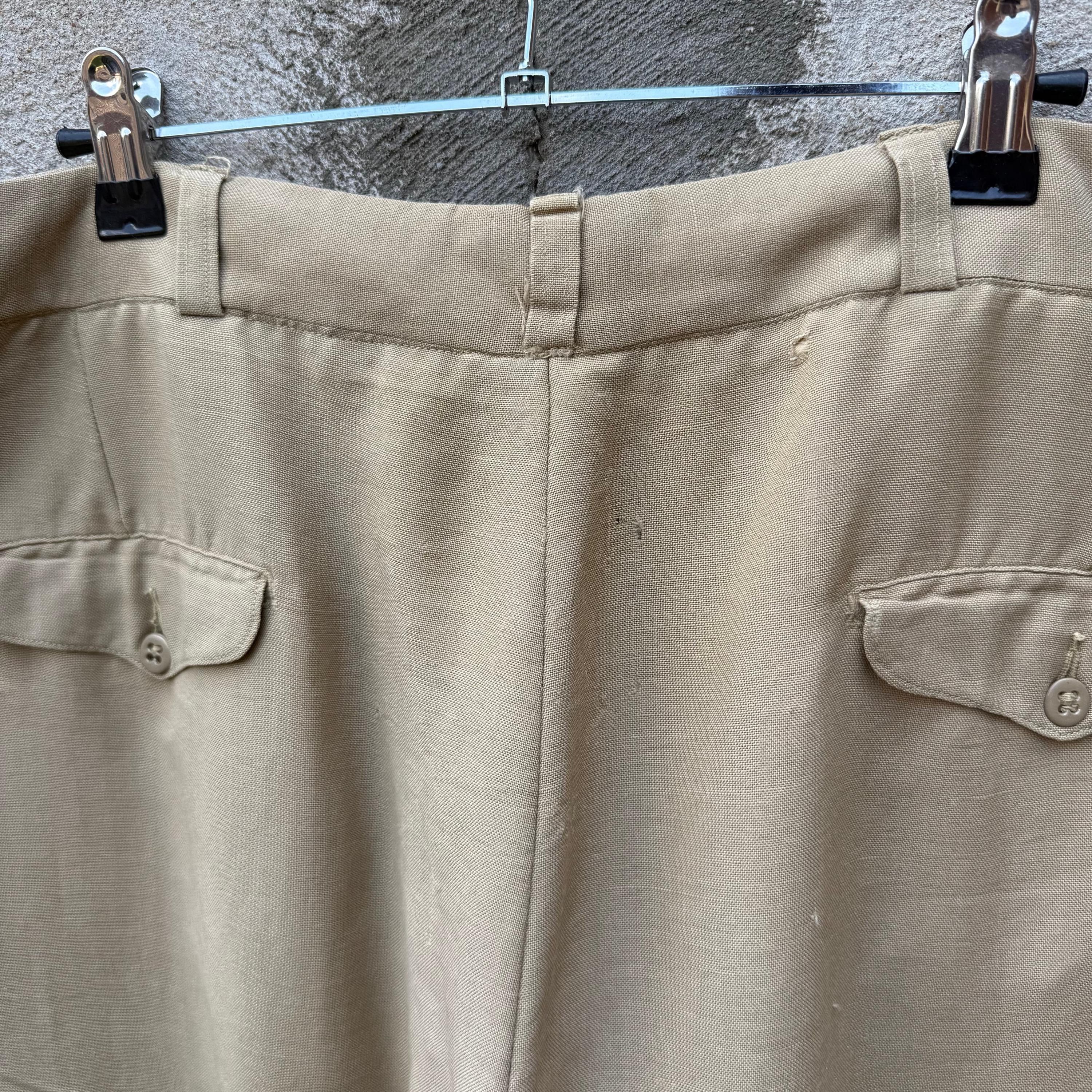Vintage 60's US Military Khaki Chino Pants Size US 32 / EU 48 - 5 Thumbnail