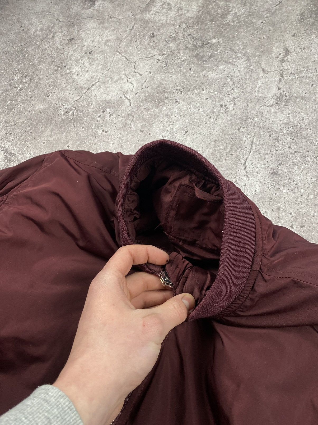 If Six Was Nine × Vintage Vintage Bomber Jacket Baggy Cropped Boxy Japanese Alpha Y2K Size US L / EU 52-54 / 3 - 4 Thumbnail