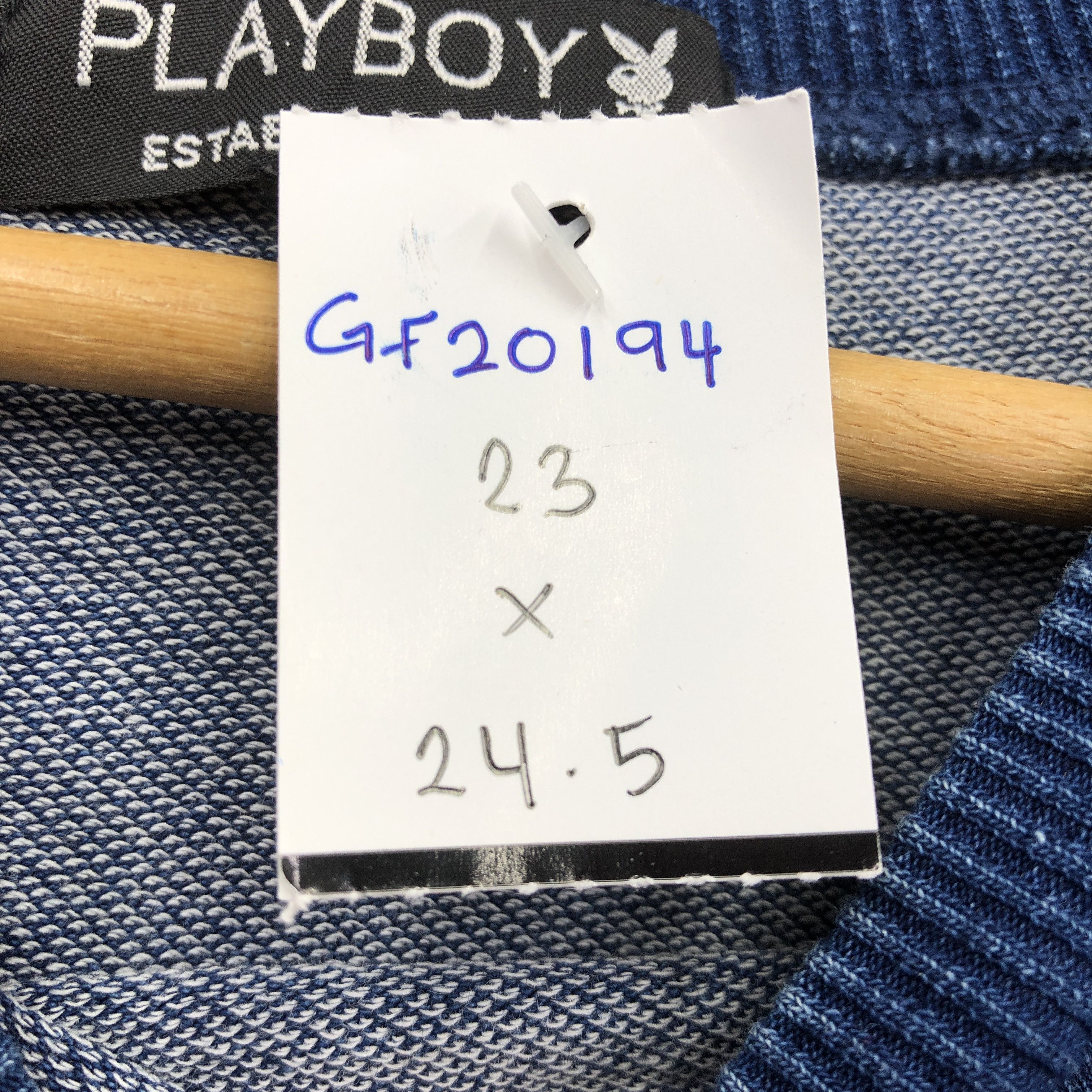 Playboy Vintage Y2K Playboy Sweater Distress Homeless Sweatshirt Size US M / EU 48-50 / 2 - 11 Thumbnail