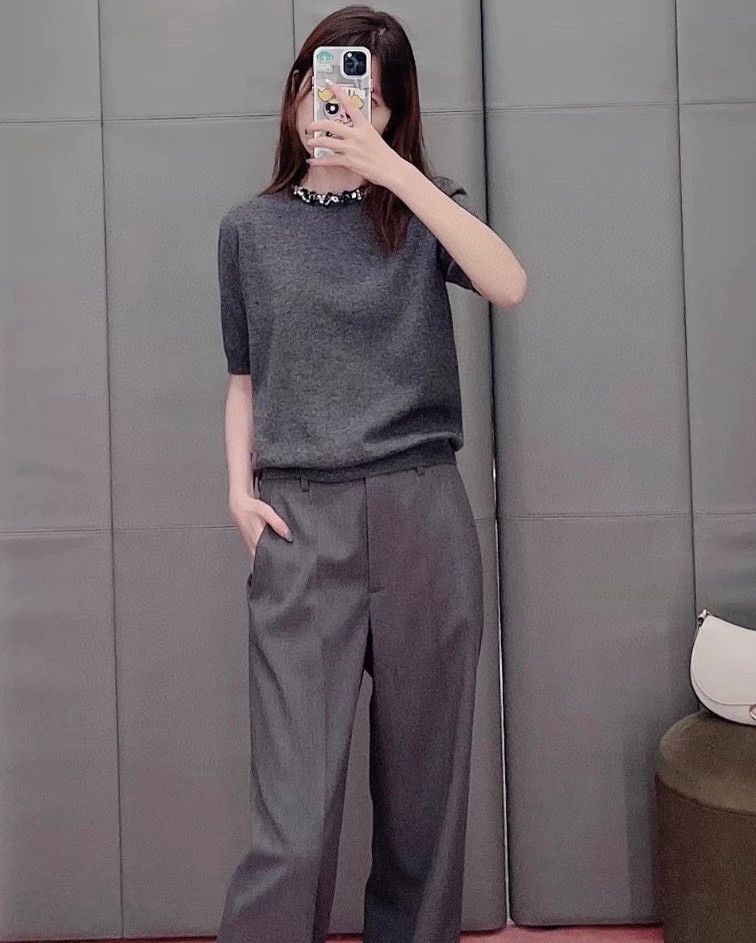 Thom Browne Thom Browne Gray suit trousers Size 40L - 7 Thumbnail