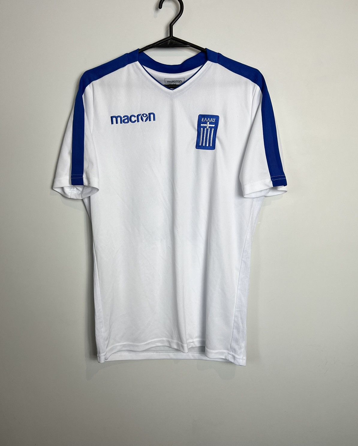 Retro Greece Football Jersey Greek Hellas Soccer T-Shirt 9