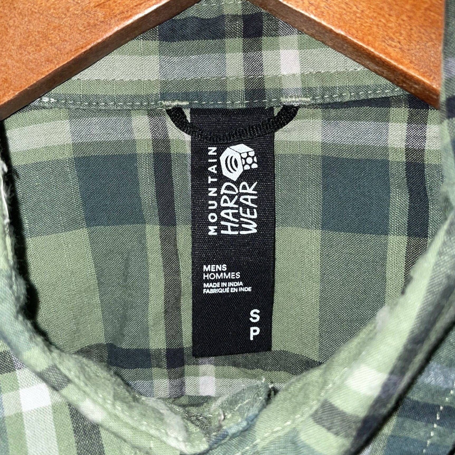 Mountain Hardwear Mountain Hardwear Shirt Plaid Short Sleeve Button-Down Mens S Green Size US S / EU 44-46 / 1 - 4 Thumbnail