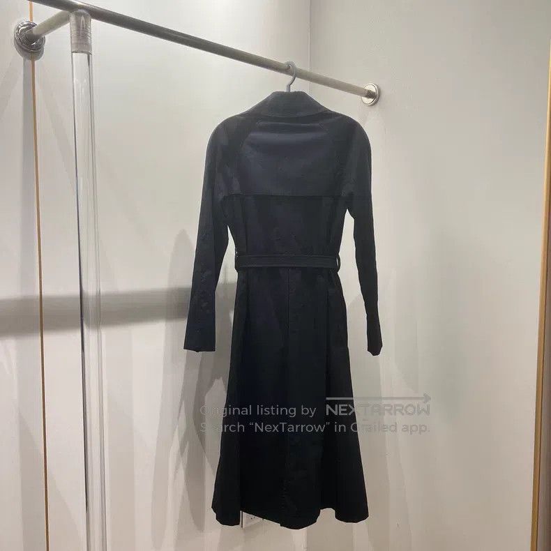 Hermes Hermes Solid Color Reversible Belted Long Trench Coat Size XXS / US 00 / IT 34 - 2 Thumbnail