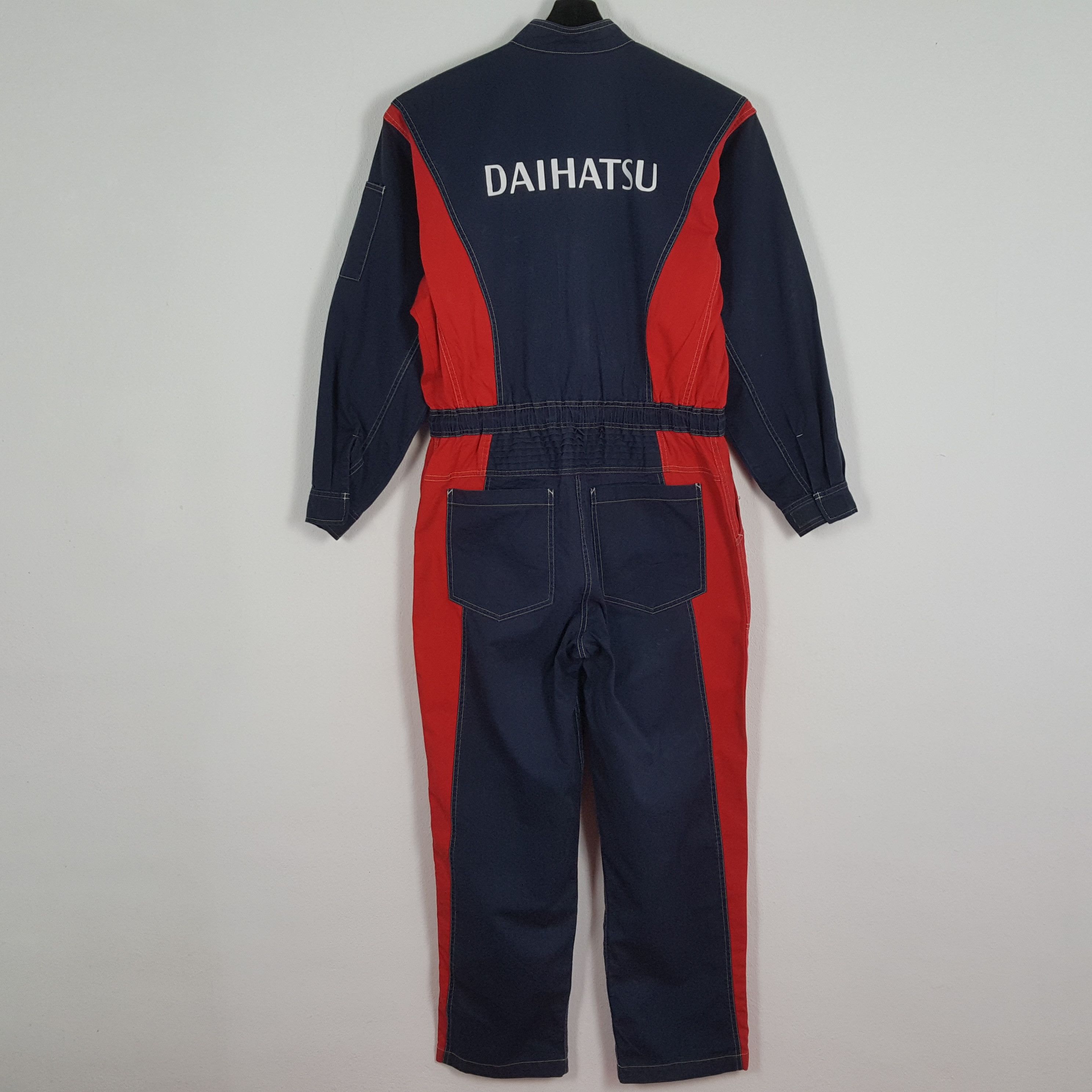 Vintage DAIHATSU Motorsports Racing Workwear Coverall Jacket Size US L / EU 52-54 / 3 - 1 Thumbnail
