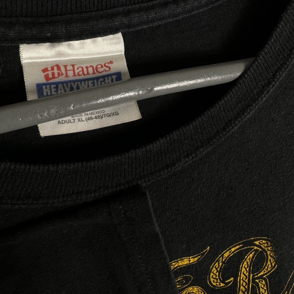 Band Tees Vintage 90s Ulver Band Black Metal Rare Hanes T Shirt Size US XL / EU 56 / 4 - 3 Thumbnail