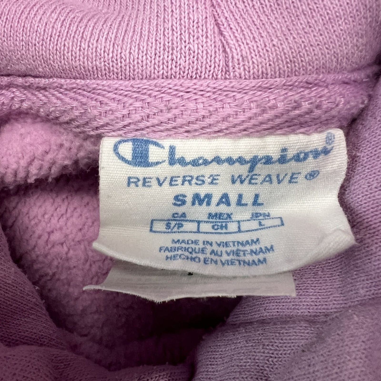 Champion × Vintage Champion Hoodie Small Reverse Weave Pullover Hood Sweatshirt Size S / US 4 / IT 40 - 5 Thumbnail