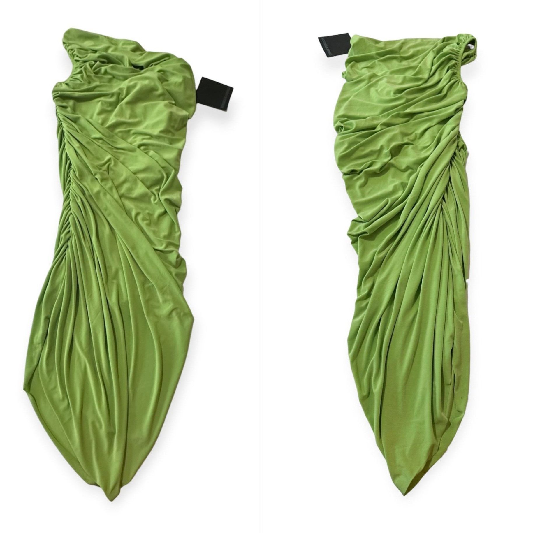 Norma Kamali Norma Kamali Diana Dress, Gemini Green, Size S, NWT Size S / US 4 / IT 40 - 6 Thumbnail