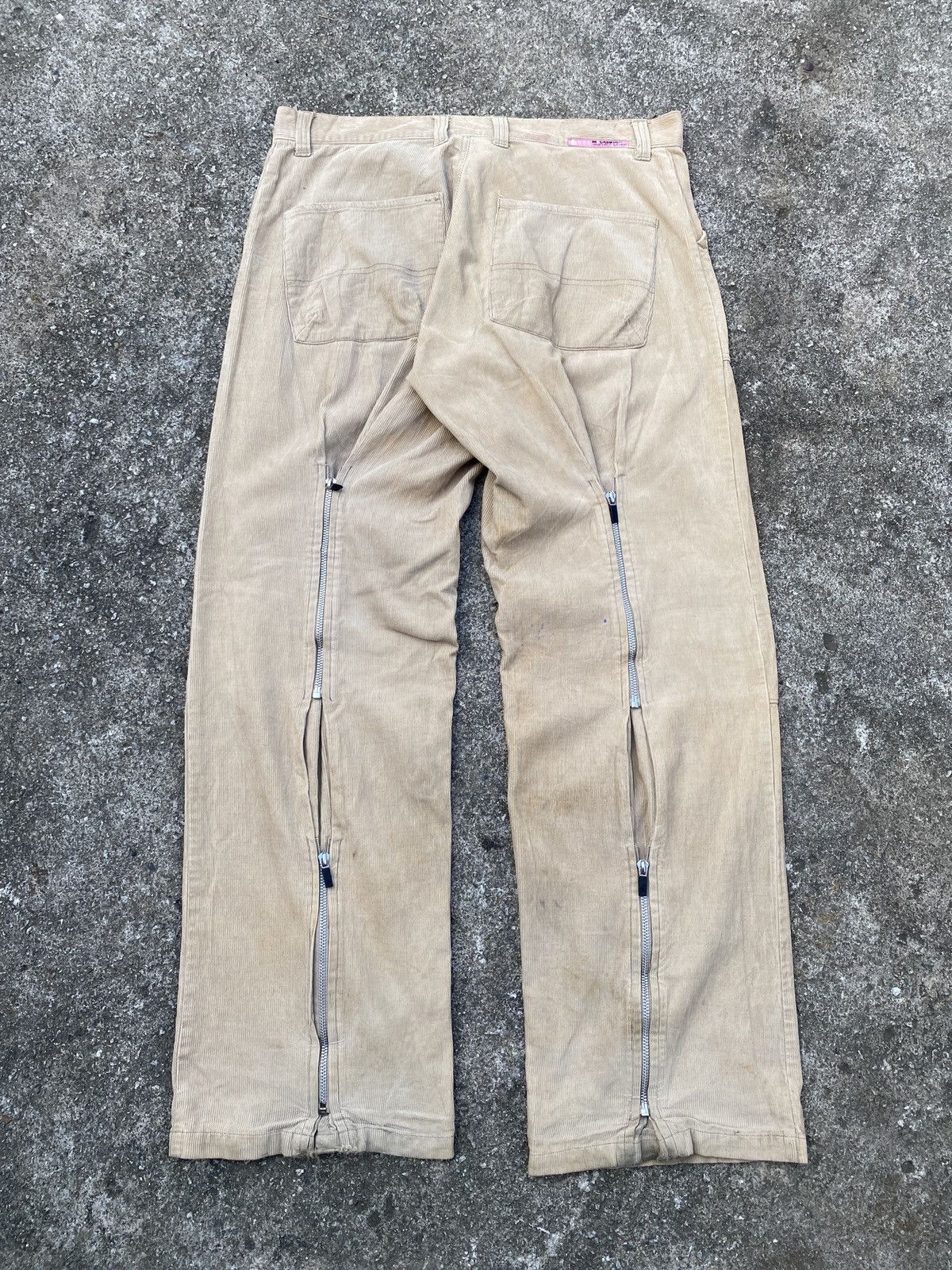 Japanese Brand Mackdaddy Japan Streetwear Corduroy Bondage Pant Size US 35 - 4 Thumbnail