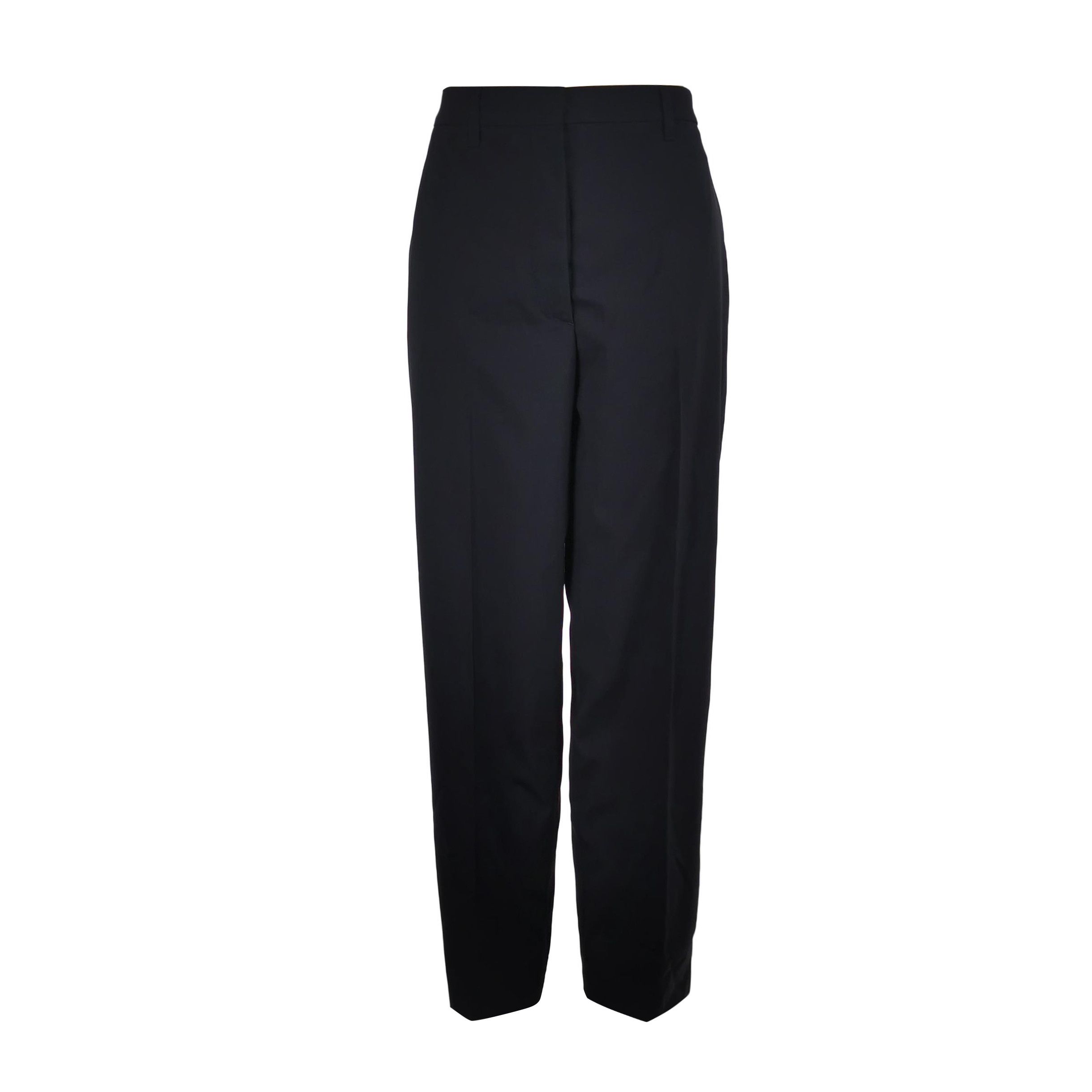 Prada Prada Slim Fit Wool Trousers in Navy 0089 Size 40" / US 18 - 1 Thumbnail