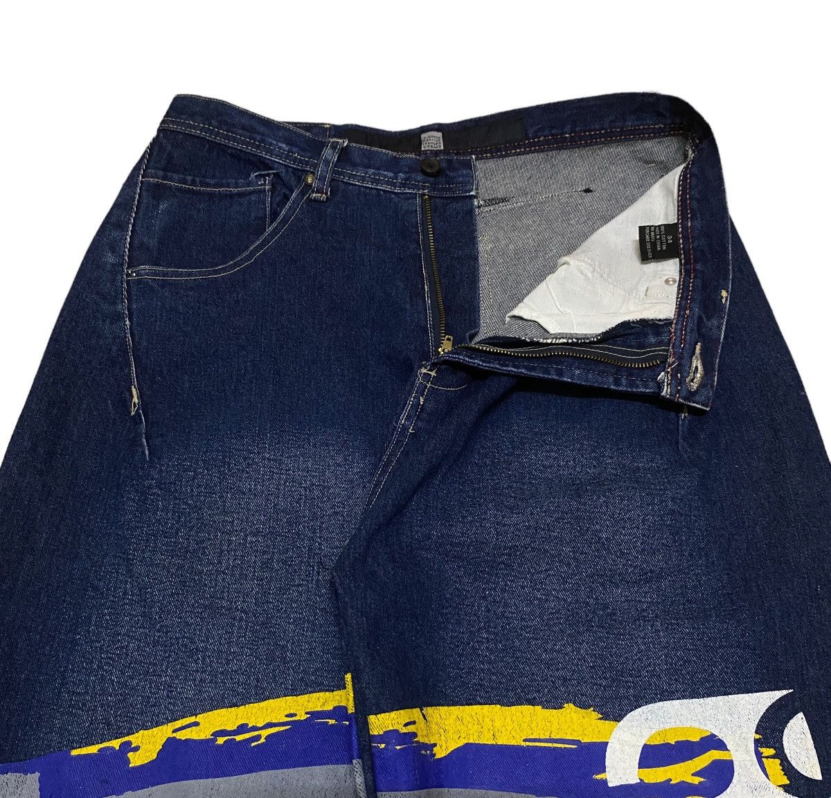Marithe + Francois Girbaud Very Rare Vintage Marithe Francois Girbaud Baggy Jeans 1990s Size US 34 / EU 50 - 6 Thumbnail