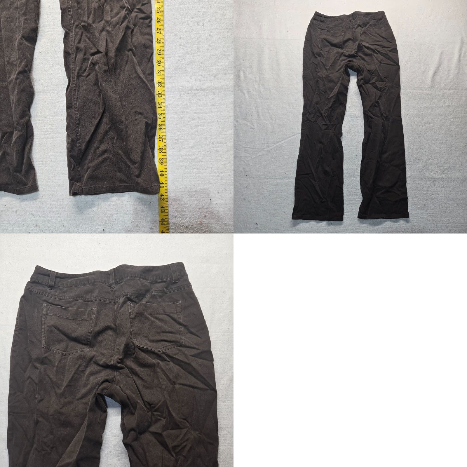 Vintage Peck & Peck Jeans Pants Black Adult Womens 12 Jeans Pants Straight Mid Rise Black 12 Womens Size 34" / US 12 / IT 48 - 8 Thumbnail