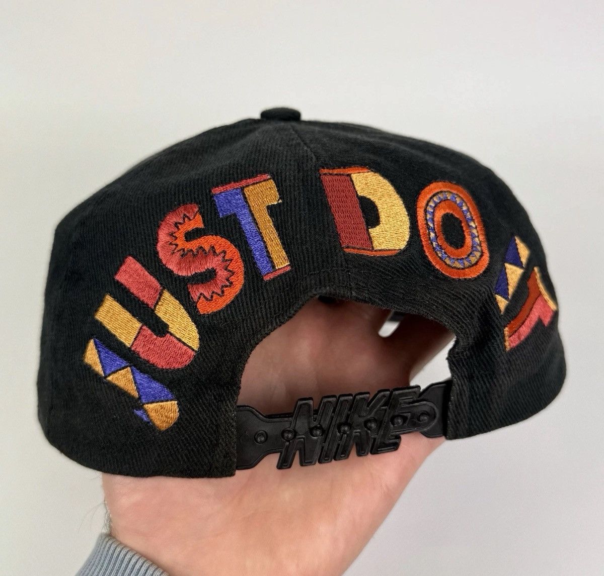 Nike Vintage Nike Urban Jungle Just Do It Spike Lee SnapBack Cap Size ONE SIZE - 6 Thumbnail
