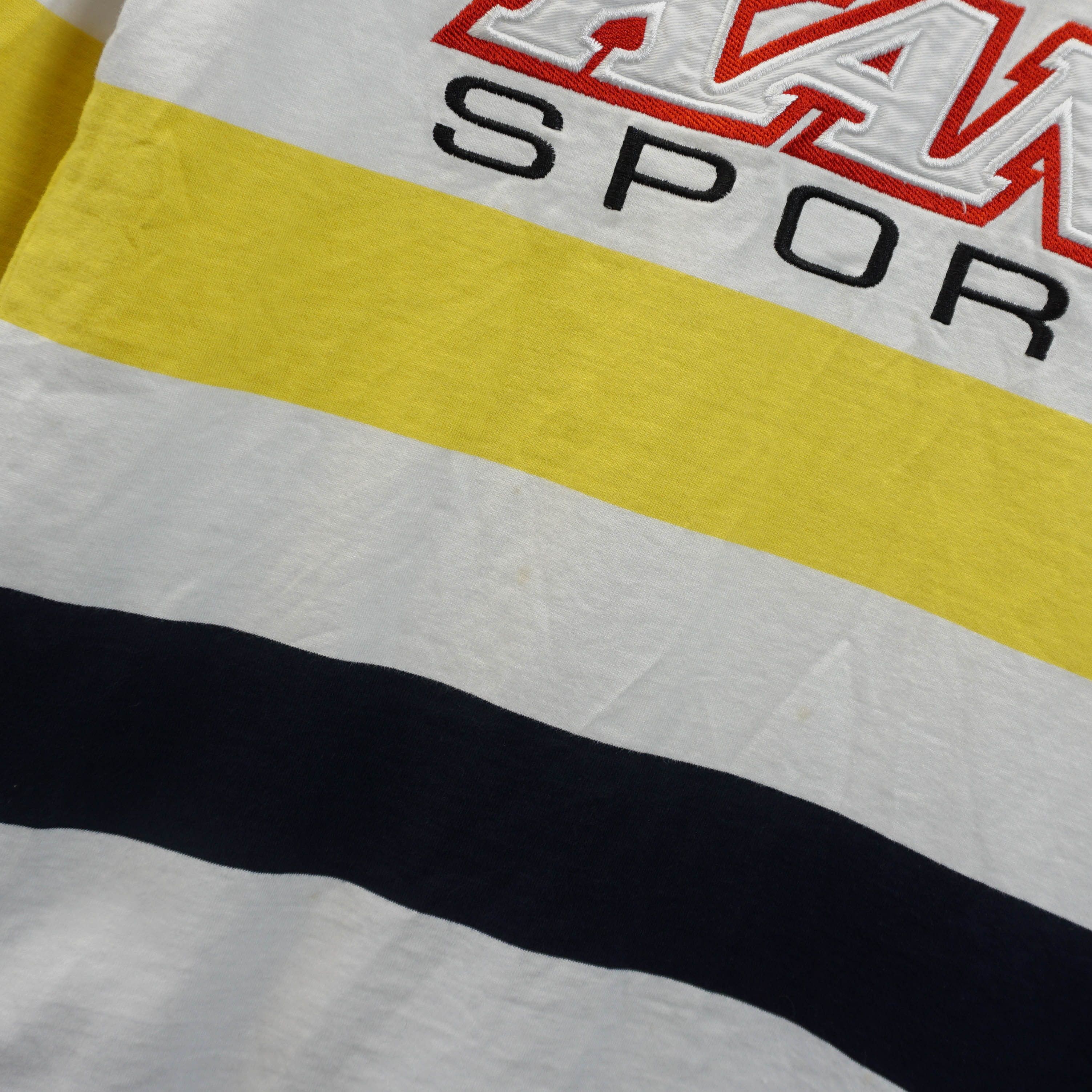 Karl Kani Archive Embroidery L/S Striped Rugby Polo Shirt Size US S / EU 44-46 / 1 - 2 Thumbnail