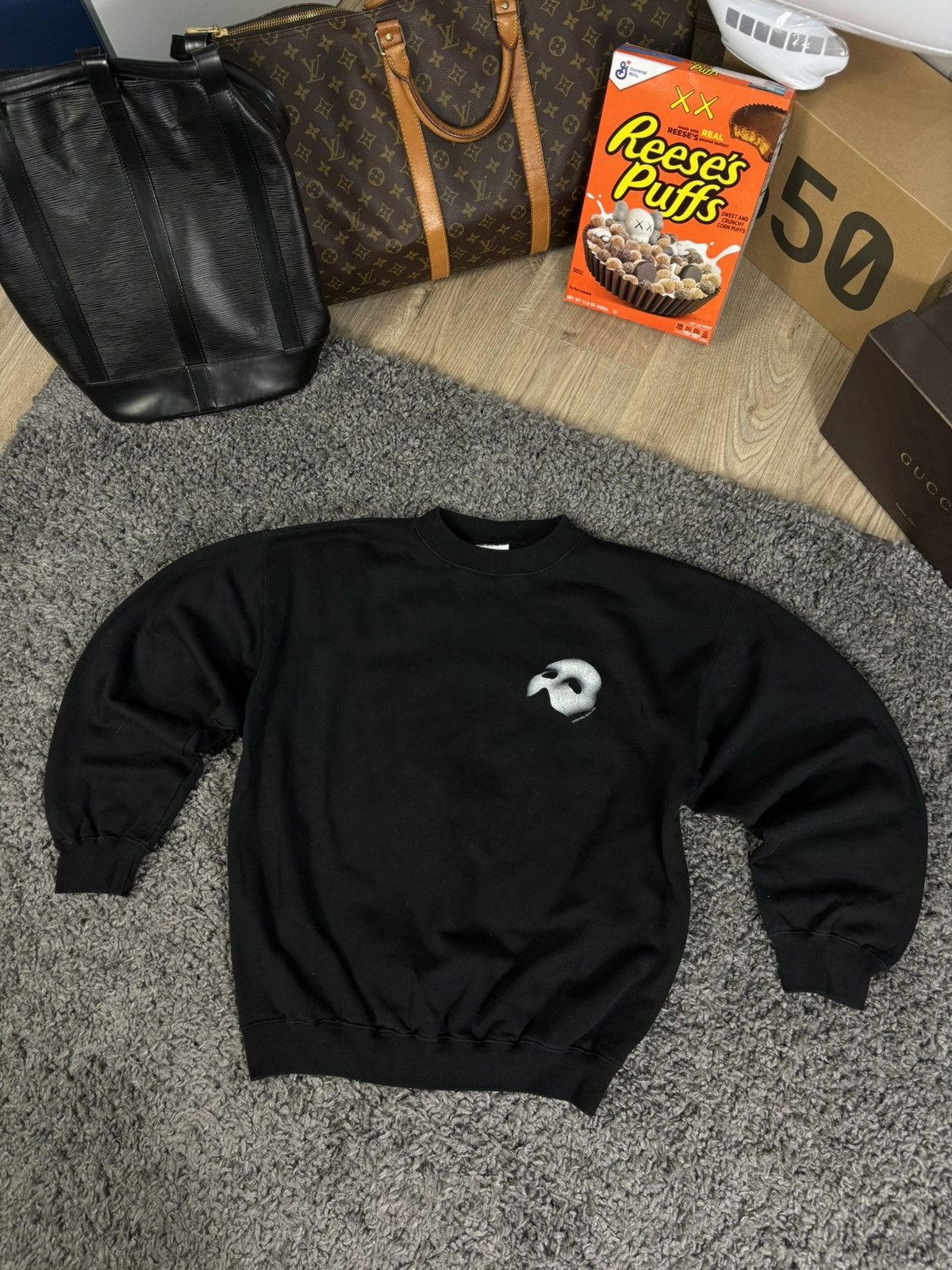 Band Tees × Vintage 1986 Vintage The Phantom Of The Opera Sweatshirt Kanye Style Size US S / EU 44-46 / 1 - 1 Thumbnail