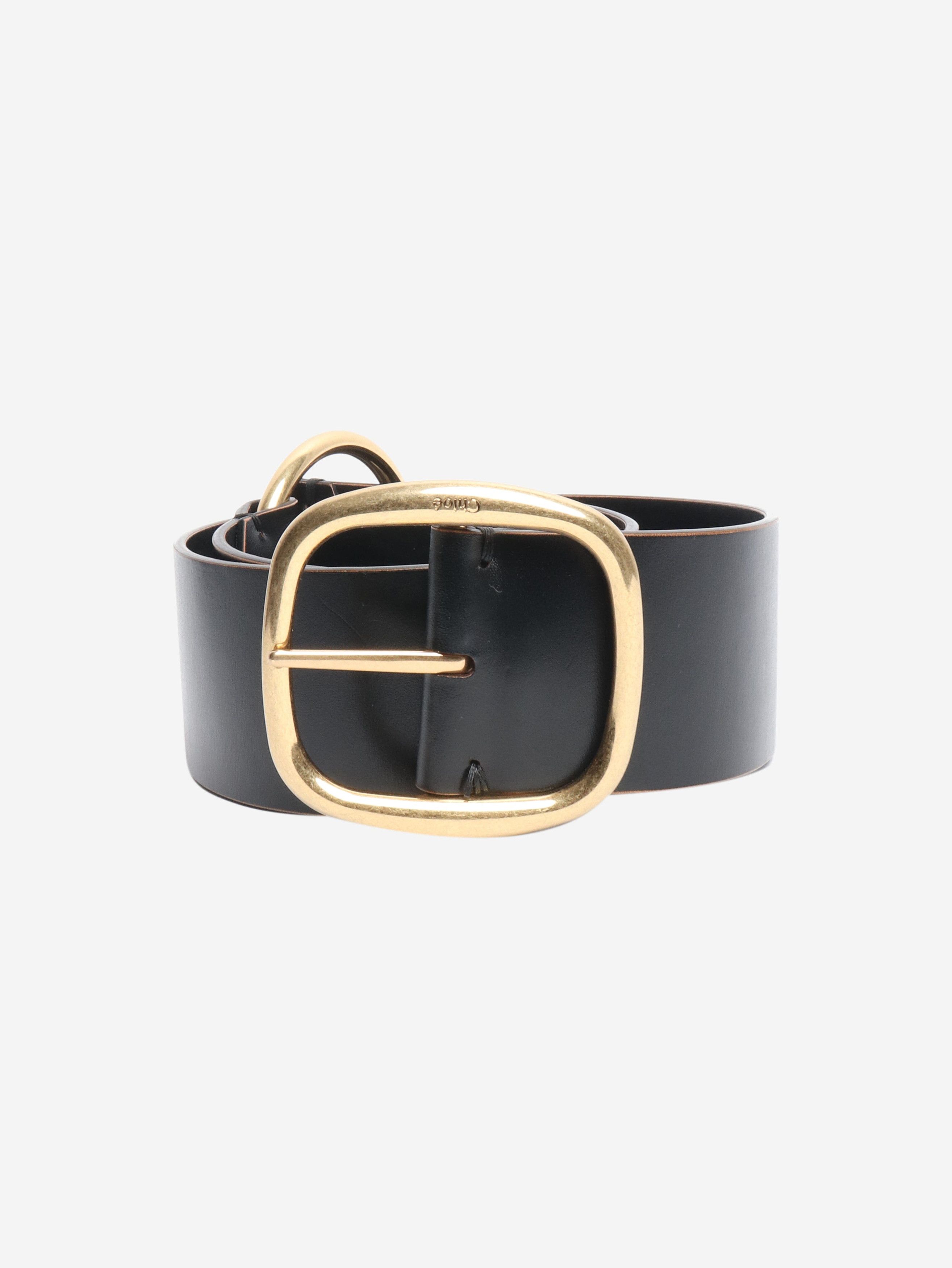 Chloe Black Anita belt - L Size ONE SIZE - 1 Thumbnail