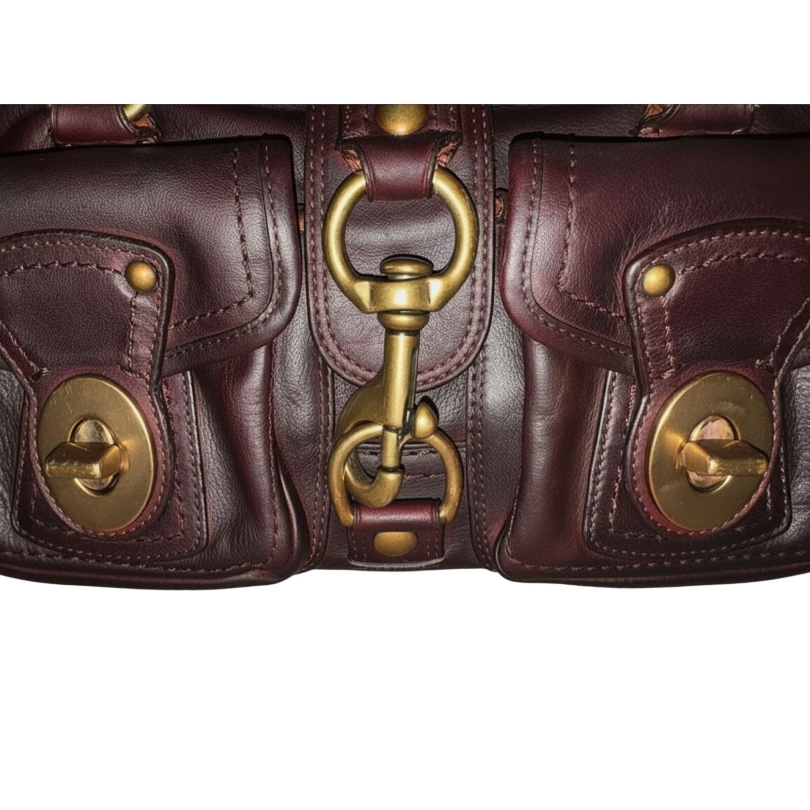 Coach Coach 65th Legacy Mandy Satchel Mahogany Restored Size ONE SIZE - 3 Thumbnail