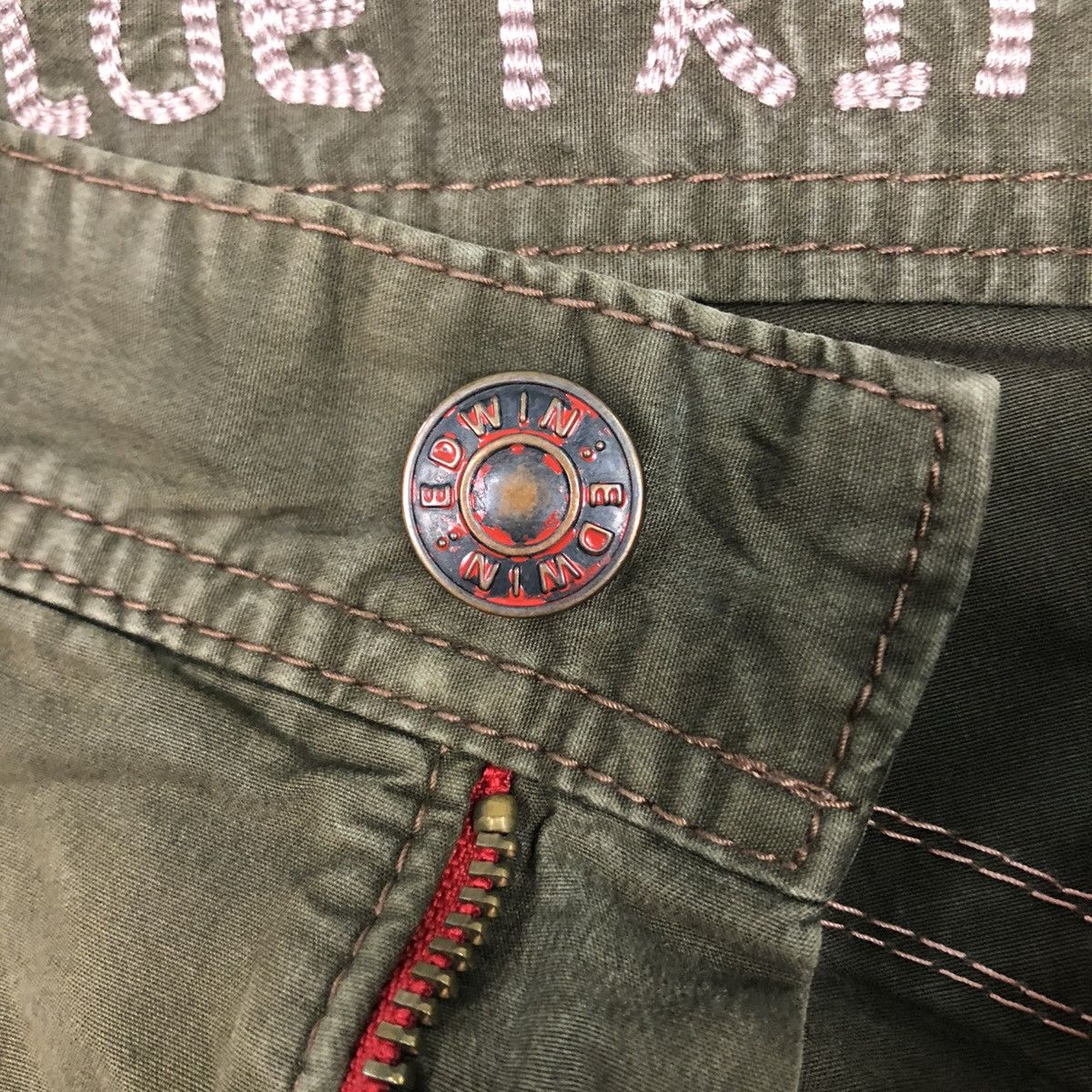 Japanese Brand 🔥VINTAGE CARGO PANTS BIKER EDWIN ISSEY MIYAKE Size US 32 / EU 48 - 21 Thumbnail