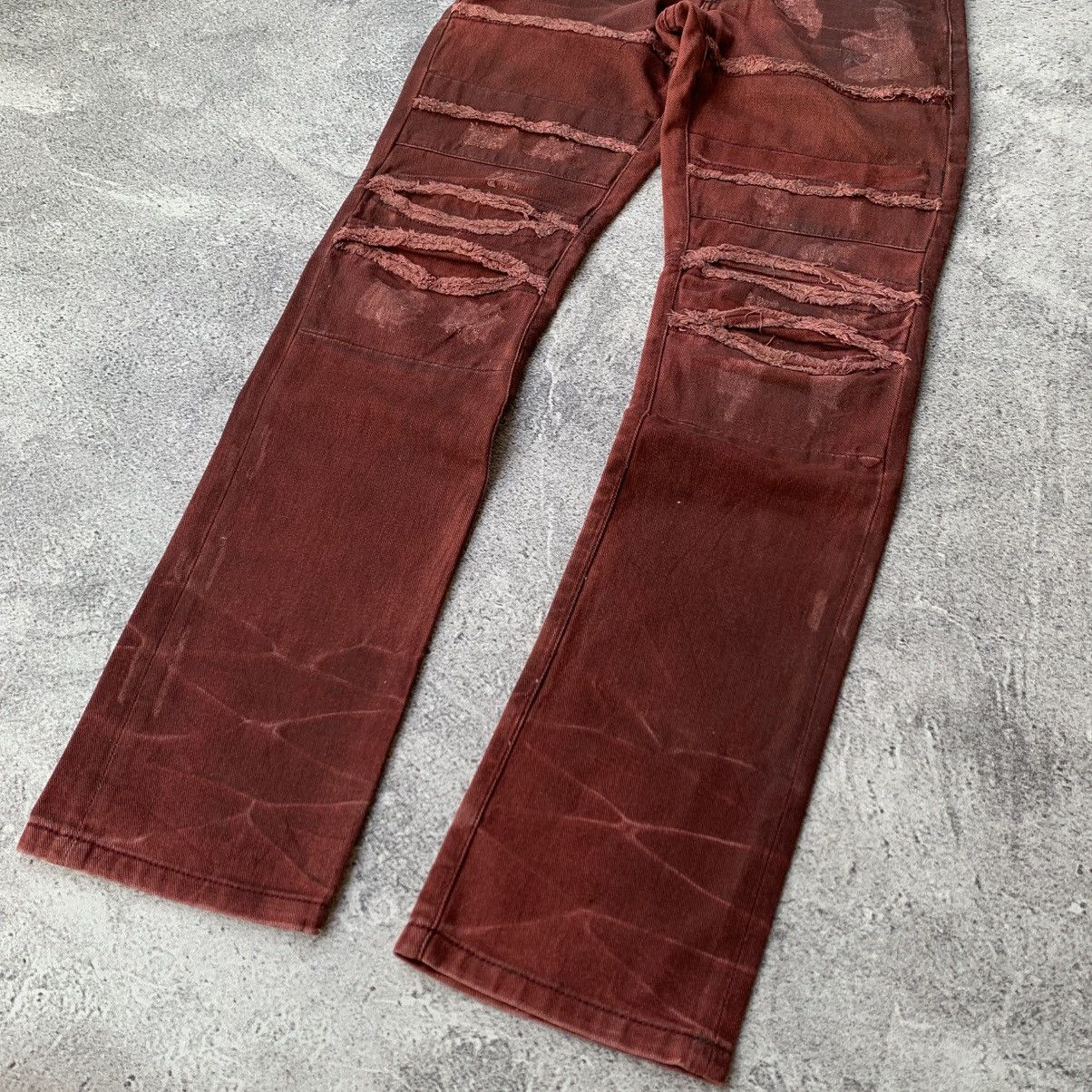 Japanese Brand Semantic Design Ombre Distressed Jeans Size US 30 / EU 46 - 3 Thumbnail