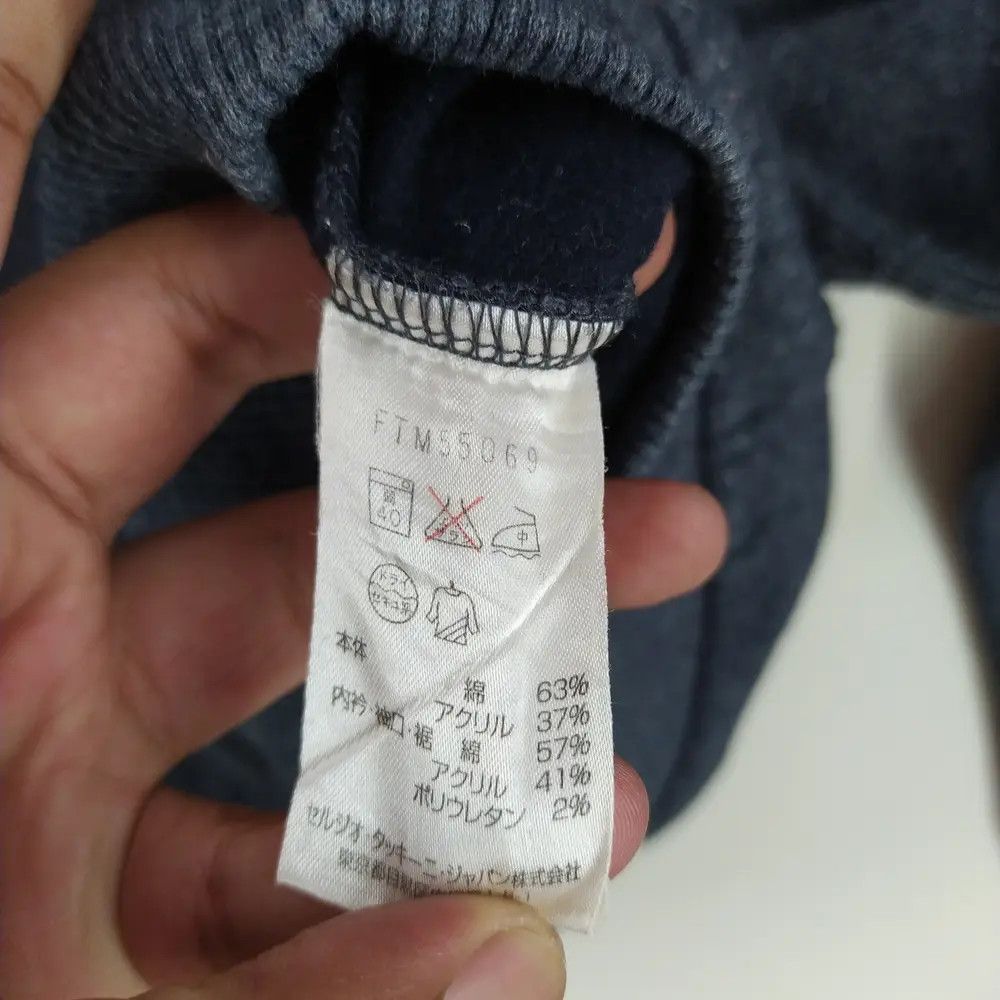 Sergio Tacchini Vintage Sergio Tacchini Embroidery Half Zipper Japan Made Size US L / EU 52-54 / 3 - 6 Thumbnail