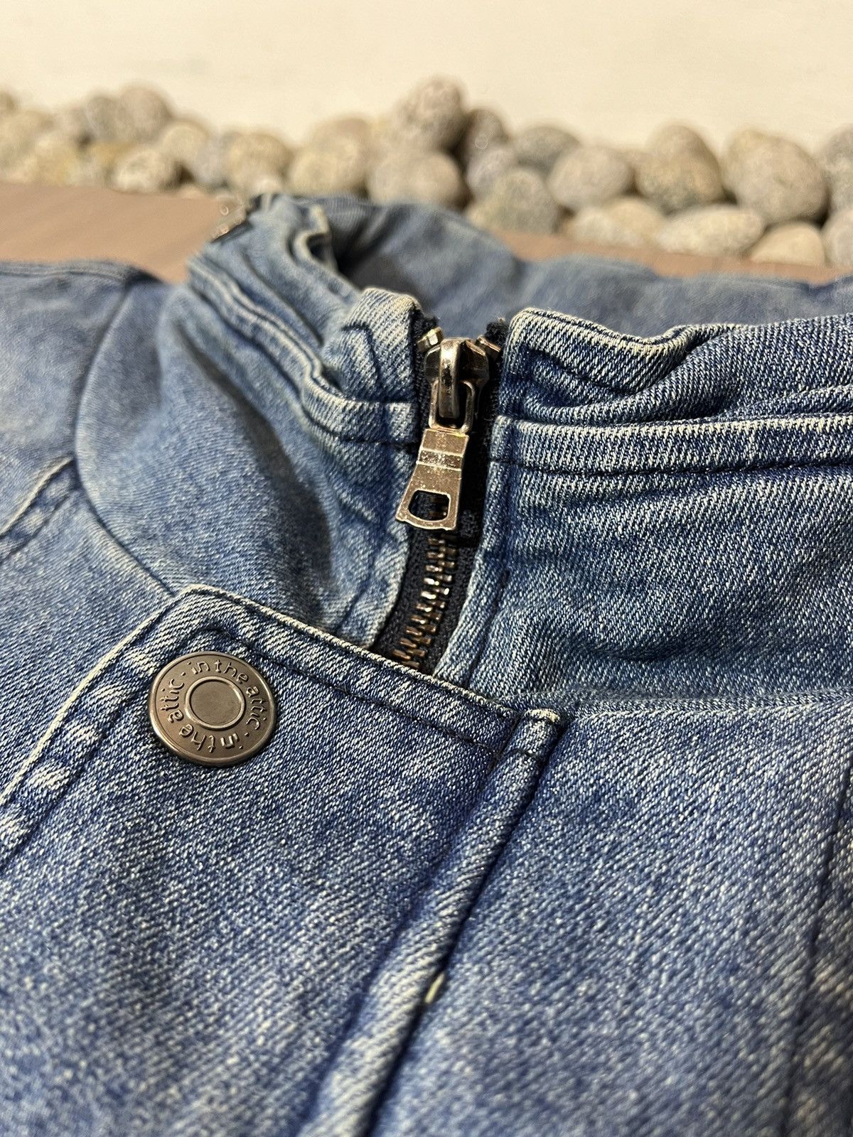 In The Attic × Japanese Brand In The Attic Homme Multipocket Denim Bono Jacket Size US XXL / EU 58 / 5 - 7 Thumbnail