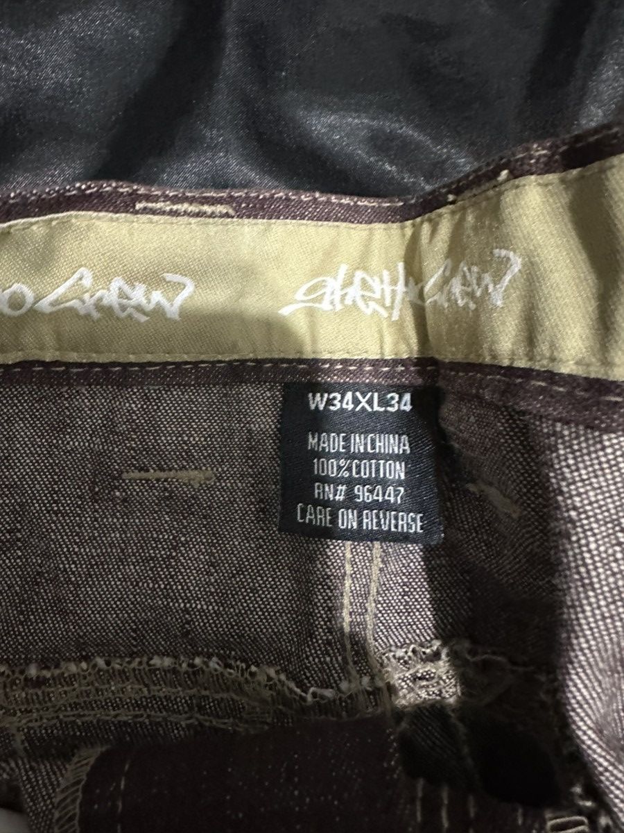 Other Ghetto Crew Wear Graphic Denim Pants Baggy Skater Jeans Size US 34 / EU 50 - 3 Thumbnail