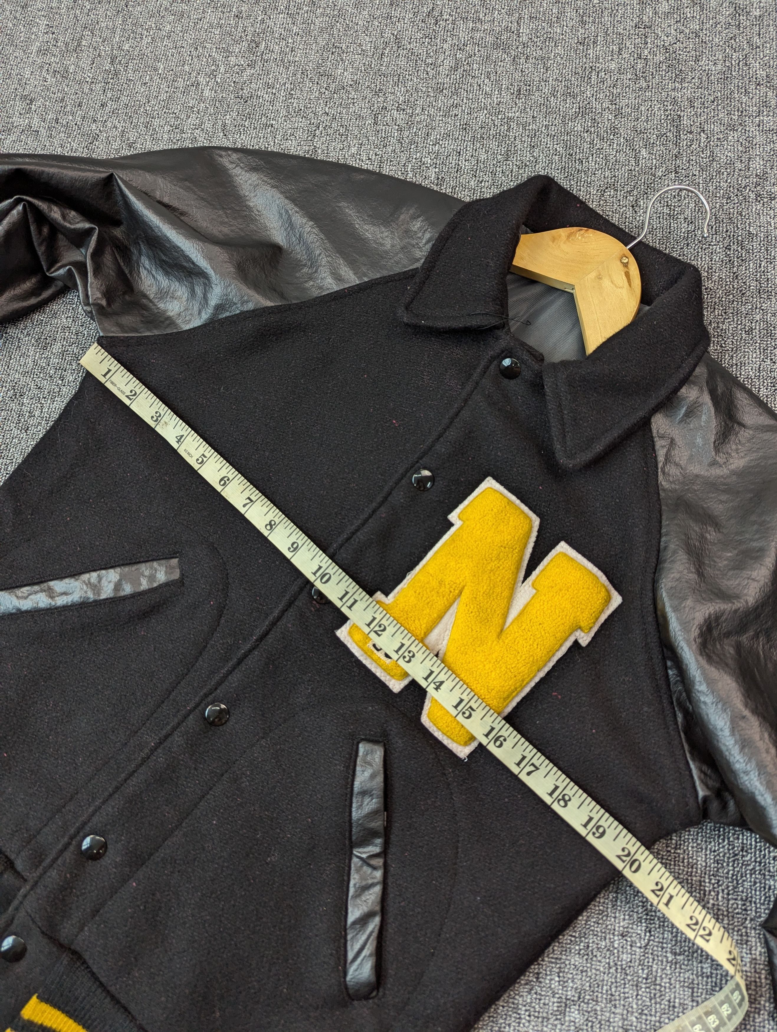Vintage Vintage Fab Knit Letterman Varsity Jacket Size US M / EU 48-50 / 2 - 11 Thumbnail