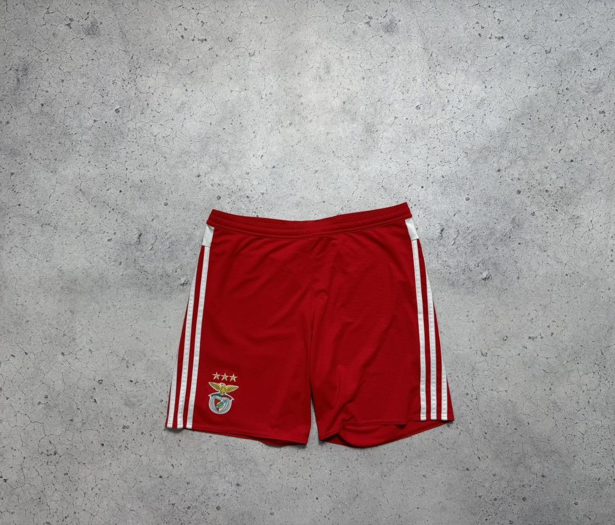 Adidas × Vintage Adidas FC Benfica Soccer Football Shorts Red Size S Size US 30 / EU 46 - 1 Thumbnail