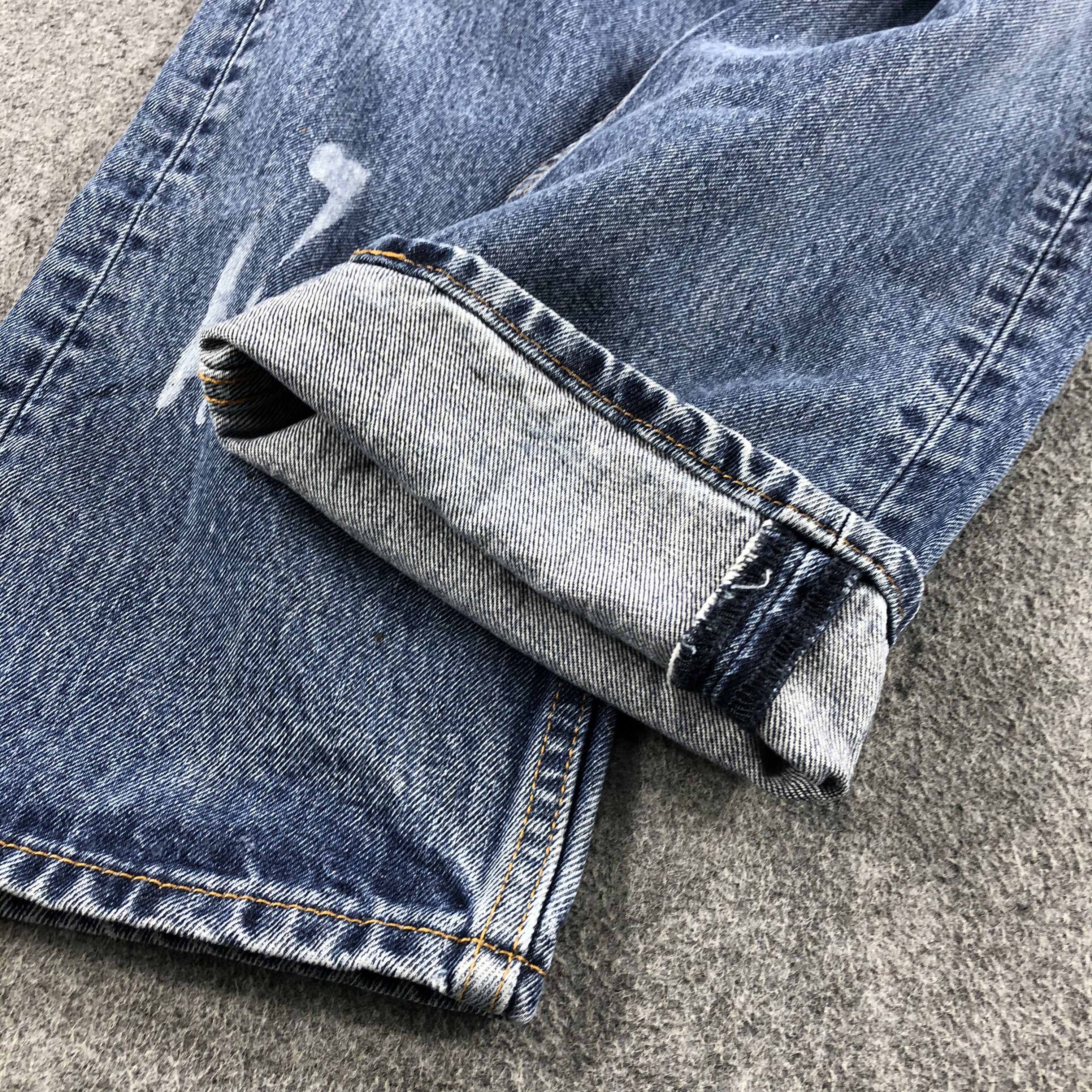 Levi's Vintage Blue Wash Levis 505 Jeans-J2147 Size US 36 / EU 52 - 6 Thumbnail