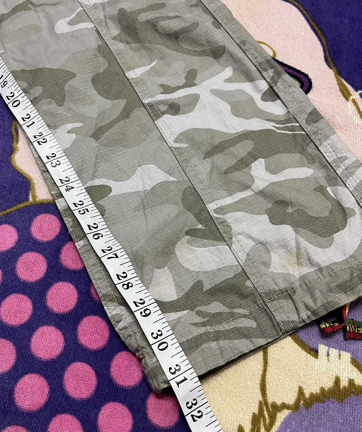 Pelle Pelle PELLE PELLE Soljah Rare Design Camo Cargo Pant Size US 32 / EU 48 - 22 Thumbnail