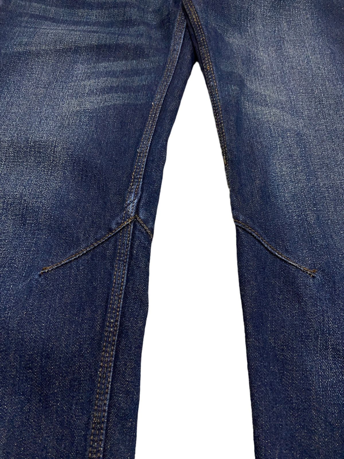 If Six Was Nine × Japanese Brand × Le Grande Bleu (L.G.B.) Rare Vintage Japaness Brand Willey Knox Flared Jeans 2000s Size US 30 / EU 46 - 7 Thumbnail
