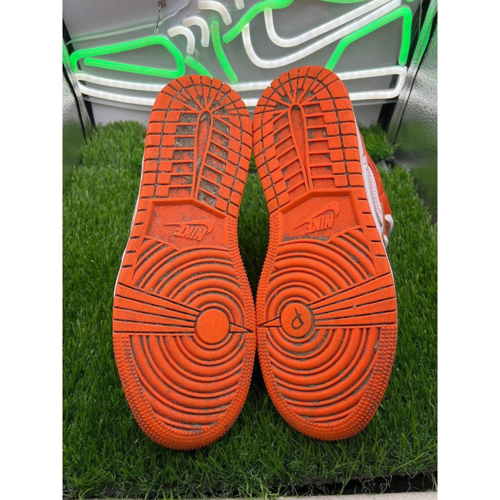Jordan Brand Nike Air Jordan Metallic Orange Shoes Sneakers Men's 5Y W6.5 Size US 5 / EU 37 - 4 Thumbnail