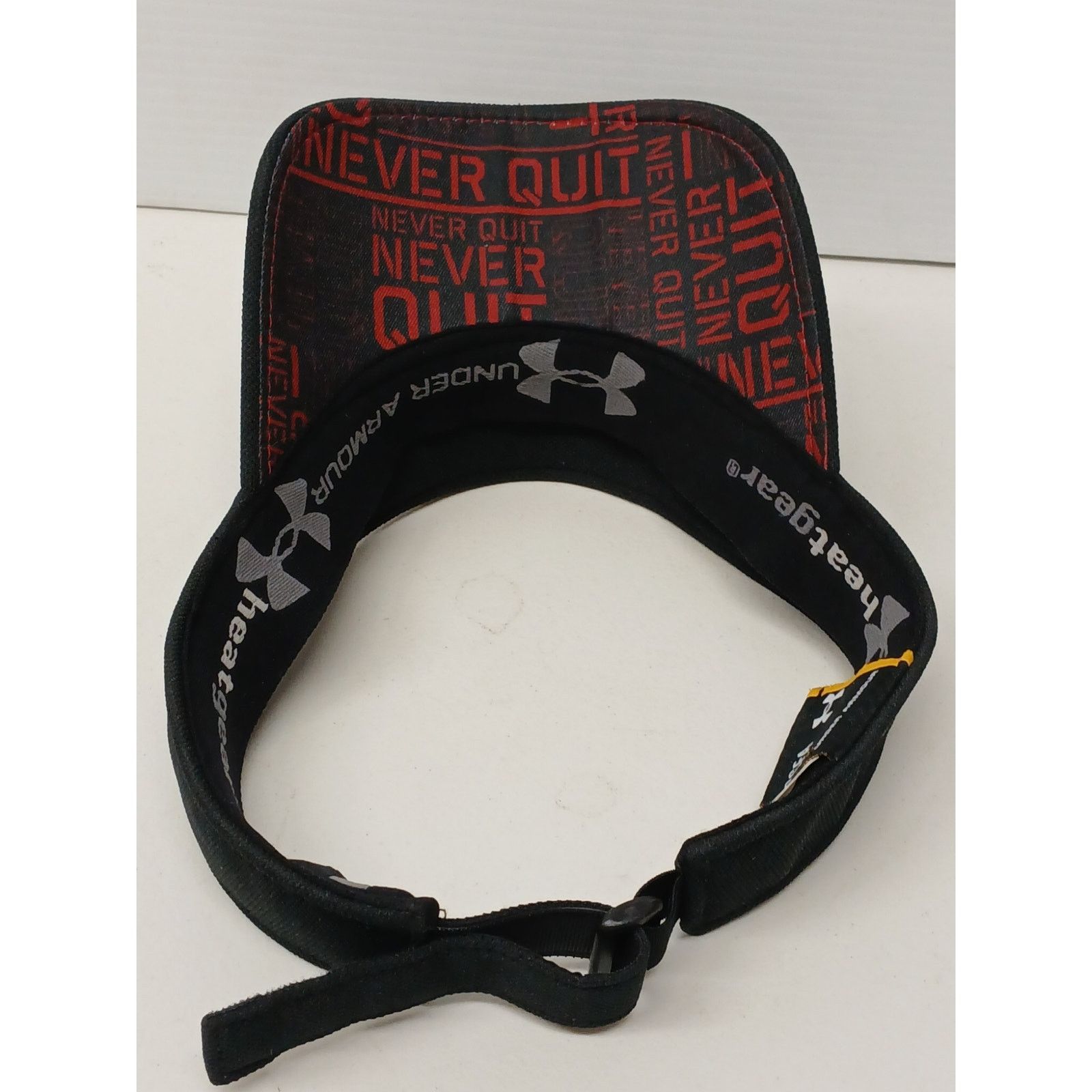 Under Armour Under Armour TTU (OSFM) Black Visor Cap/Hat Size ONE SIZE - 7 Thumbnail