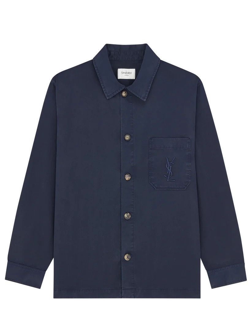 Saint Laurent Paris Saint Laurent Cassandre overshirt Size US XL / EU 56 / 4 - 1 Thumbnail