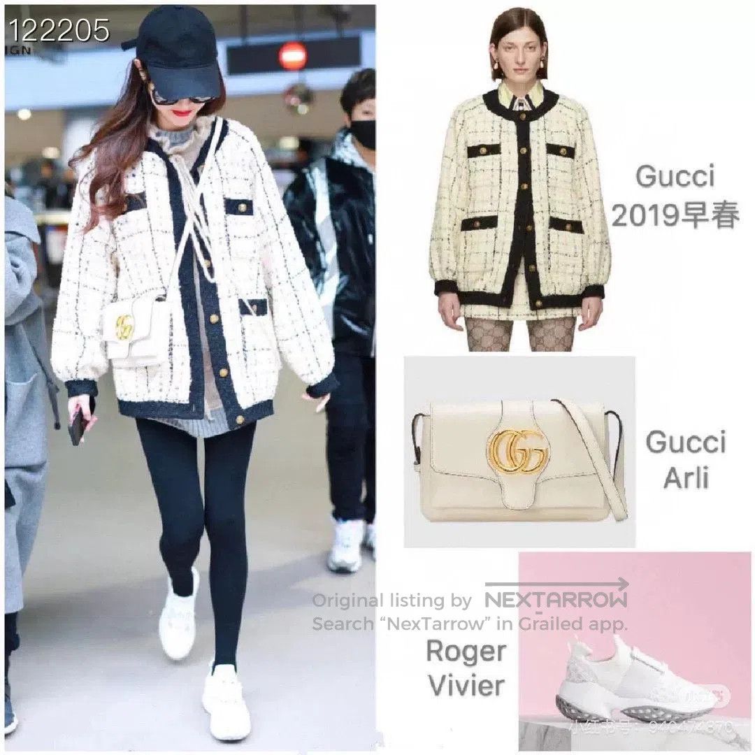 Gucci Gucci Tweed Small Silhouette Coat. Size S / US 4 / IT 40 - 8 Thumbnail
